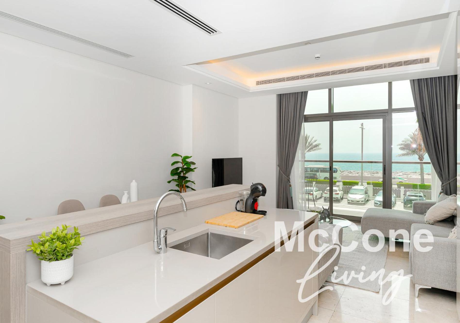 2br With Sea View & Terrace Apartment *
