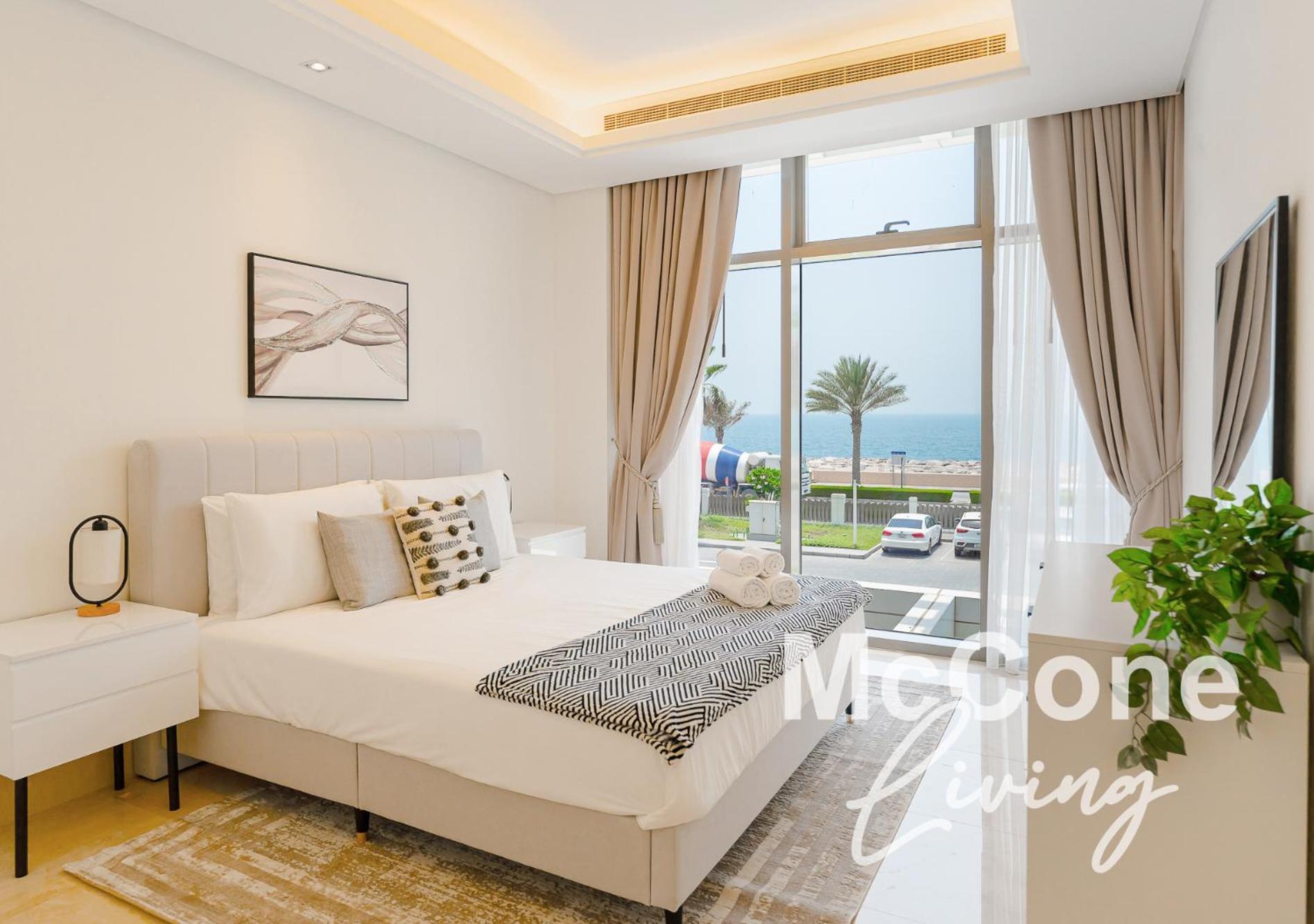 2br With Sea View & Terrace Apartment *