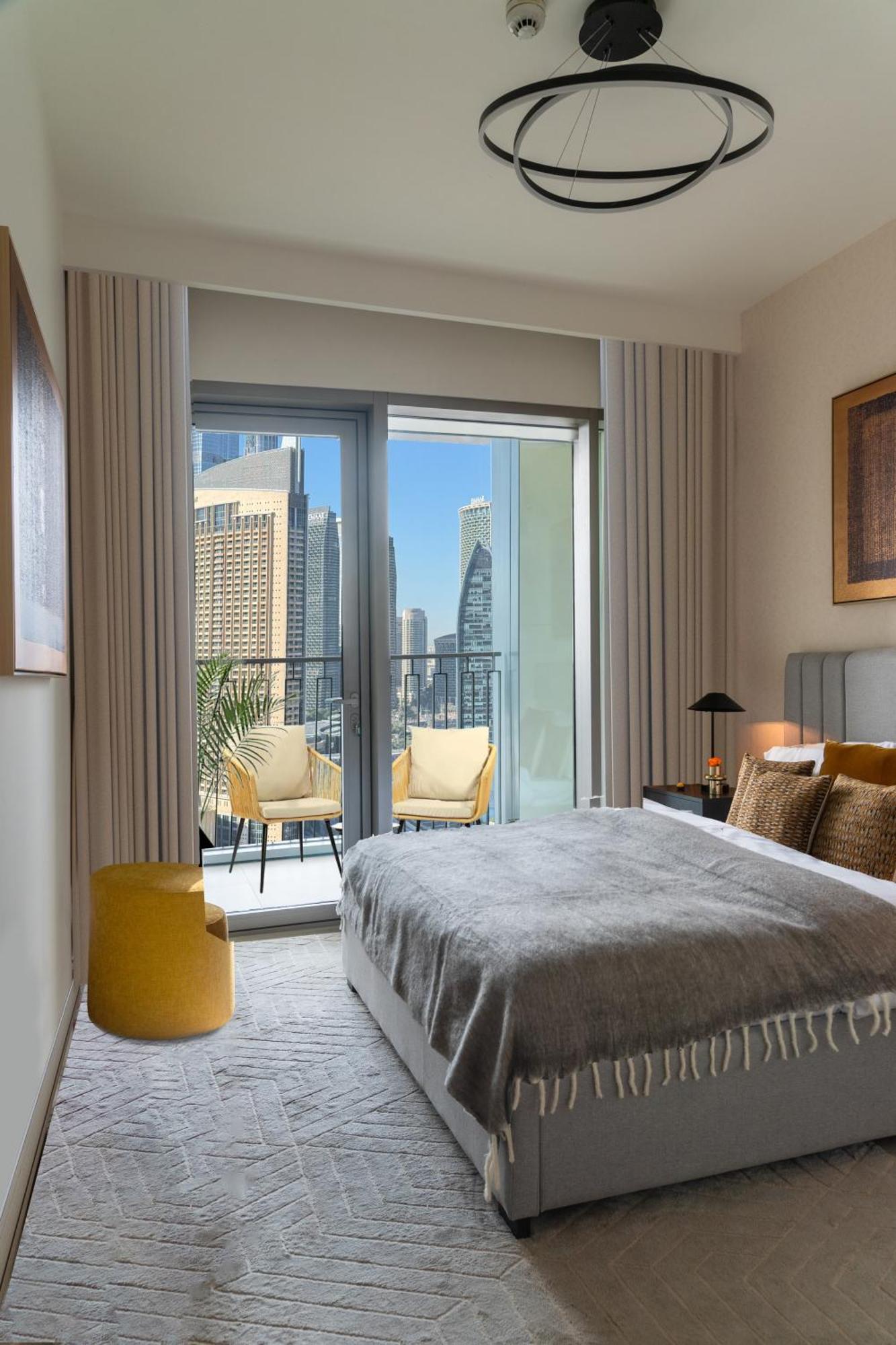 Apartment Burj Khalifa Lifestyle Boost! Fabulous 4bed Open View Corner Mall Access *