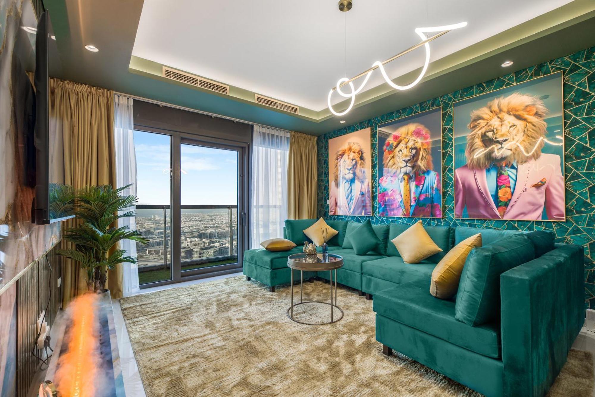 Sky Pool Gem With Iconic Burj Khalifa Views 3br In Paramount Midtown * Dubai