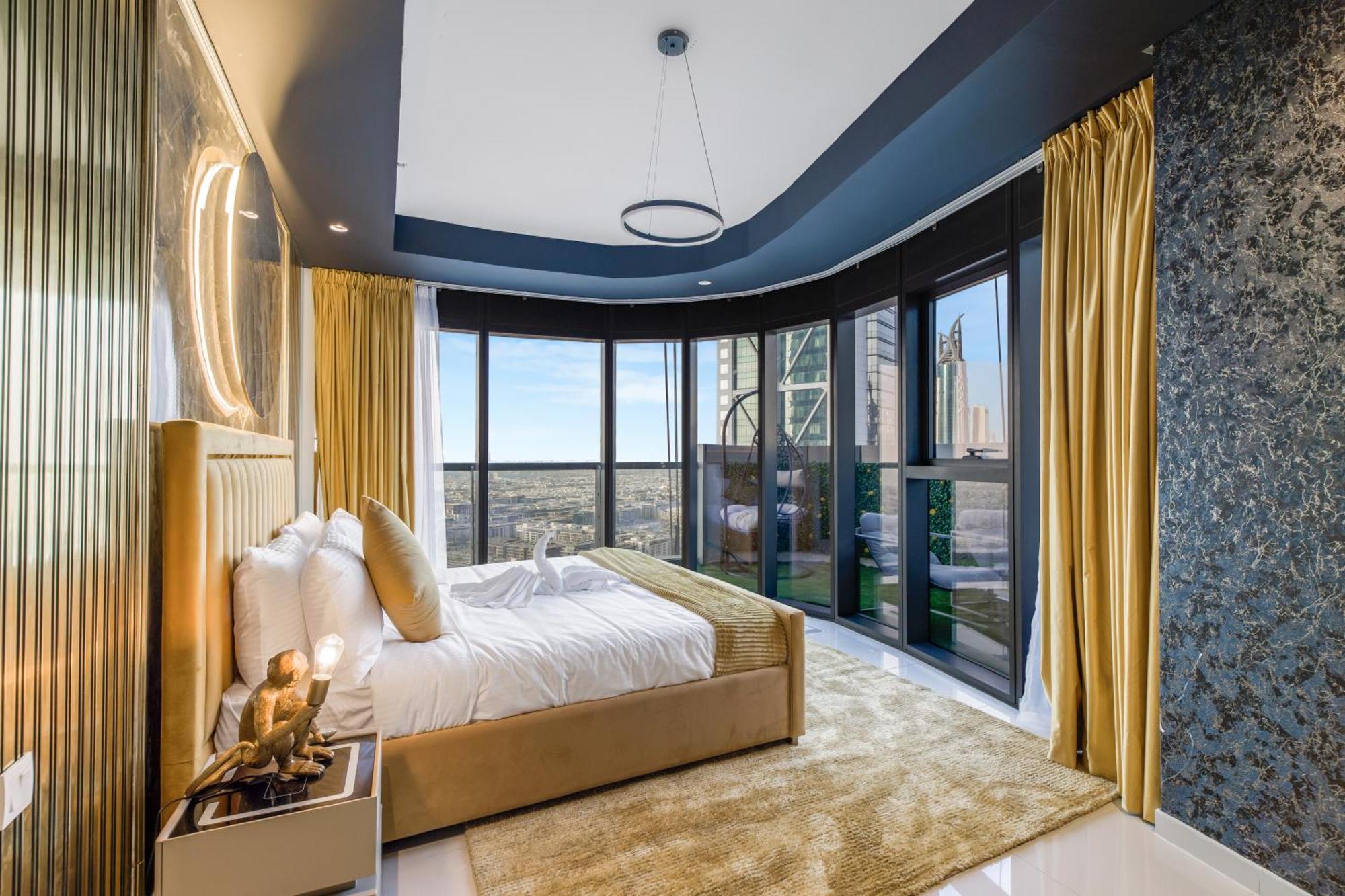 Sky Pool Gem With Iconic Burj Khalifa Views 3br In Paramount Midtown * Dubai