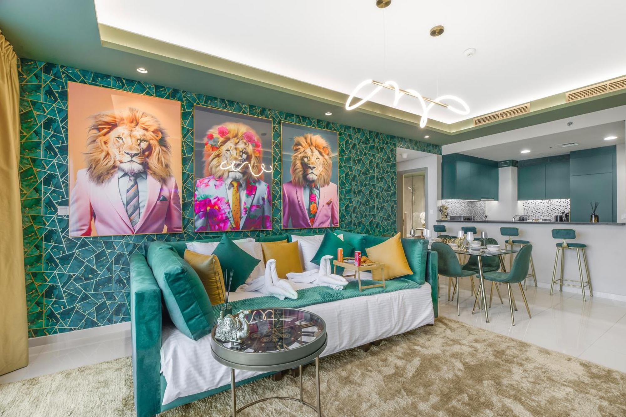 Apartment Sky Pool Gem With Iconic Burj Khalifa Views 3br In Paramount Midtown