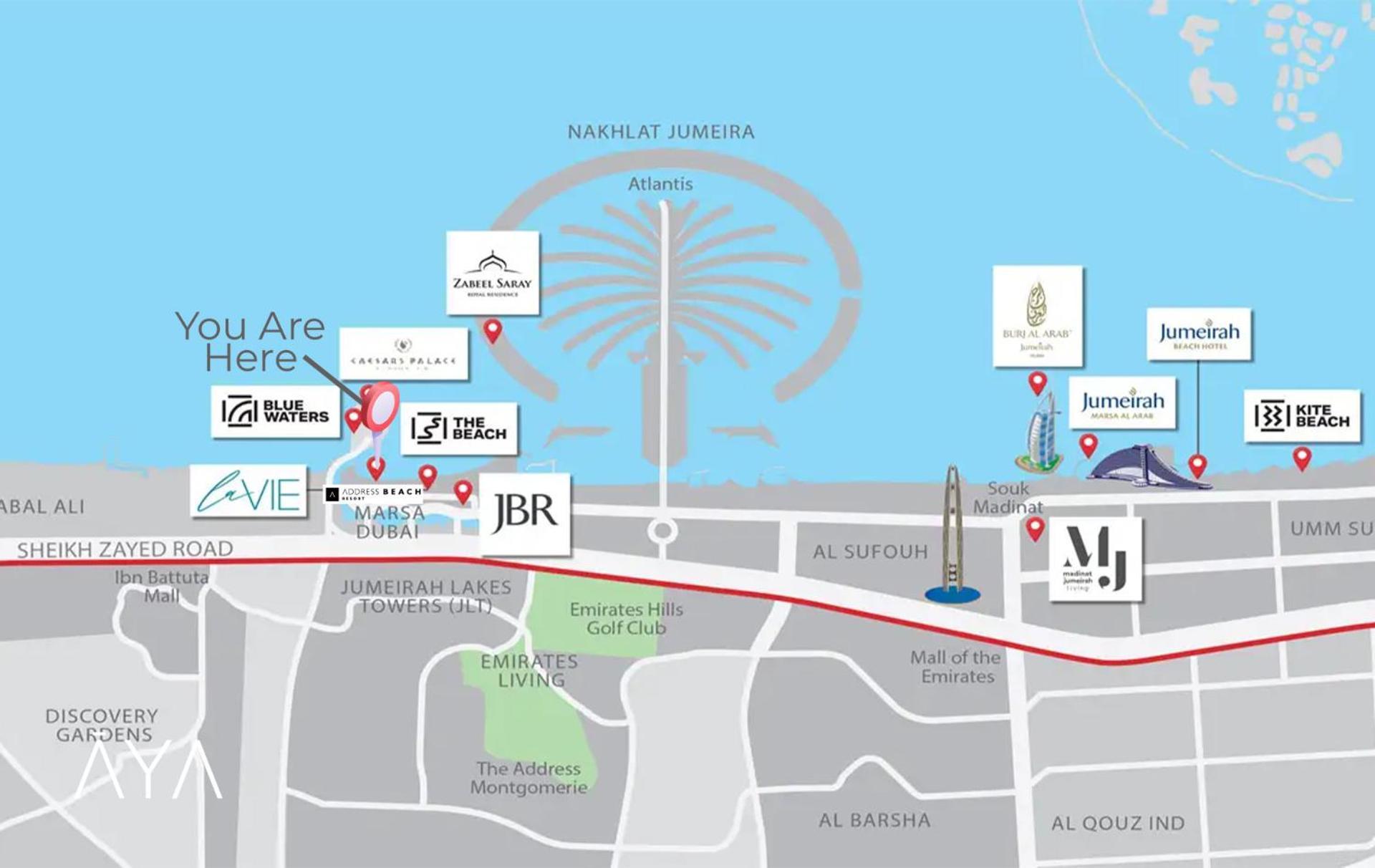 Luxury Beachfront 1br Jumeirah Gate Tower 1 *