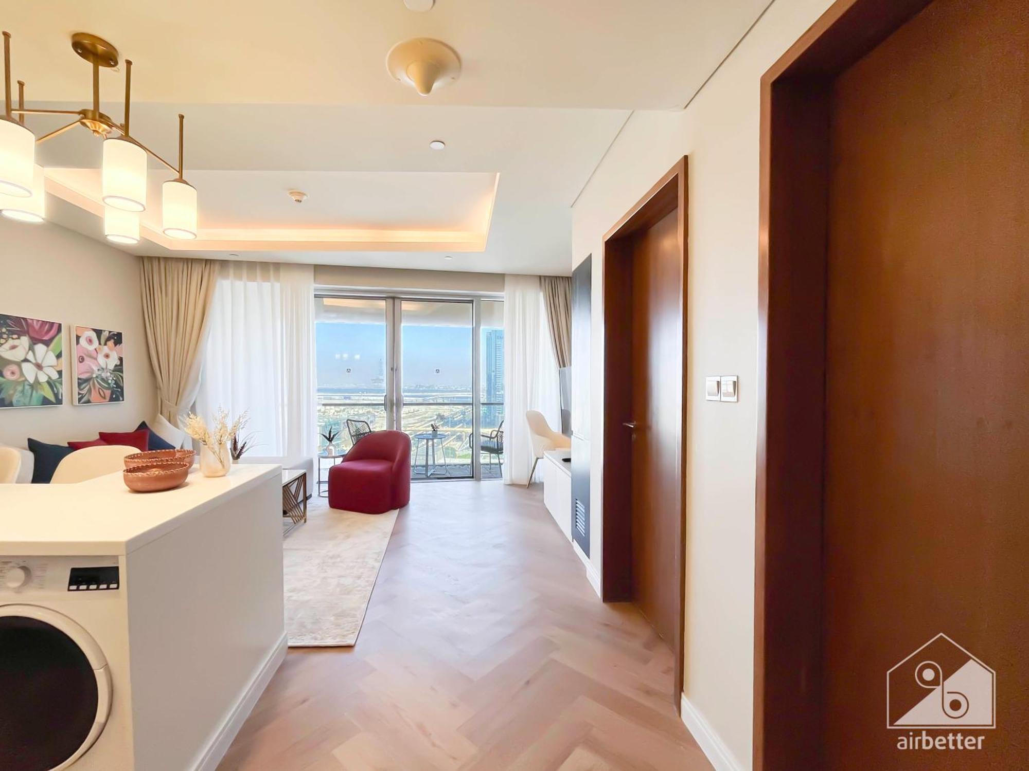 Mall Luxury 1bedroom Balcony & View Apartment *