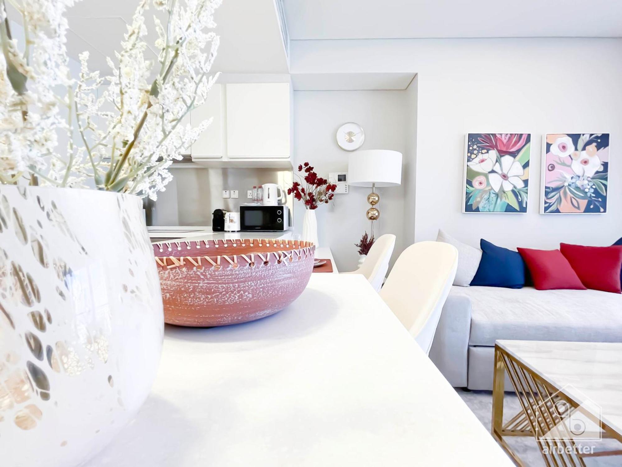 Mall Luxury 1bedroom Balcony & View Apartment *