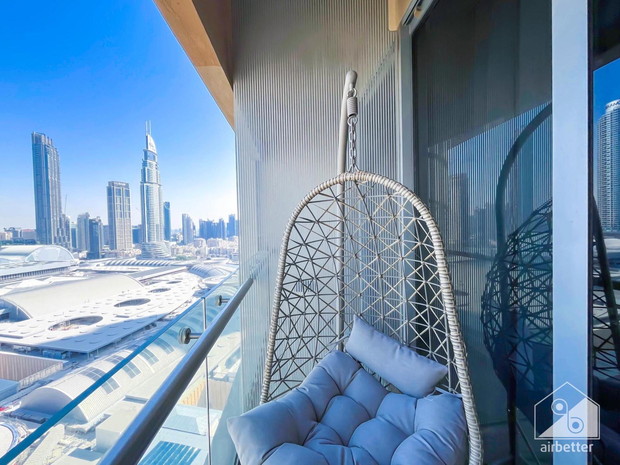 Mall Luxury 1bedroom Balcony & View Apartment *