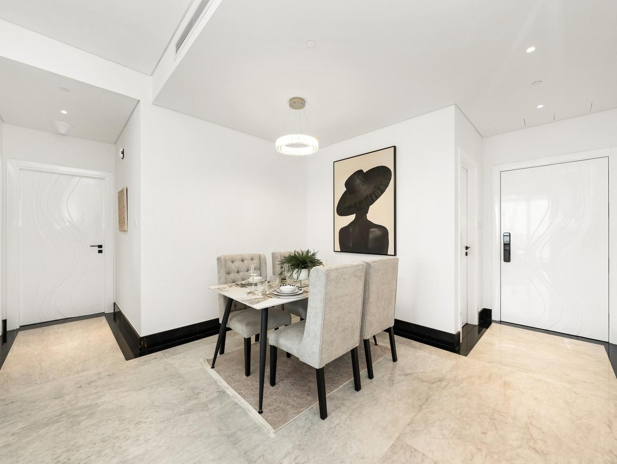 Luxury Marasi Drive, 1bdr With Private Jacuzzi Apartment