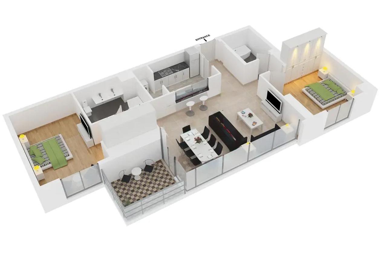 Apartment Lux The Shemara Marina View Dubai