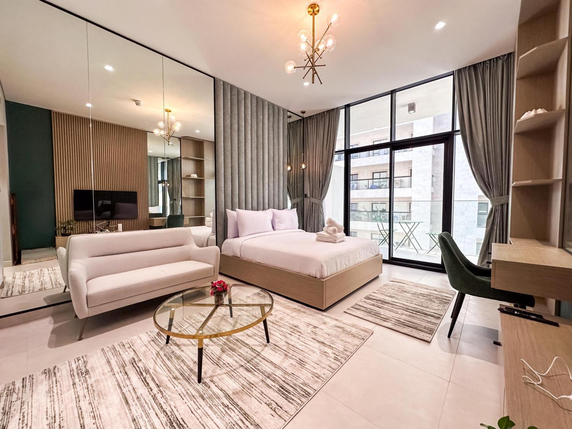 Stylish In The Heart Of Al Furjan 20ab4 Apartment *