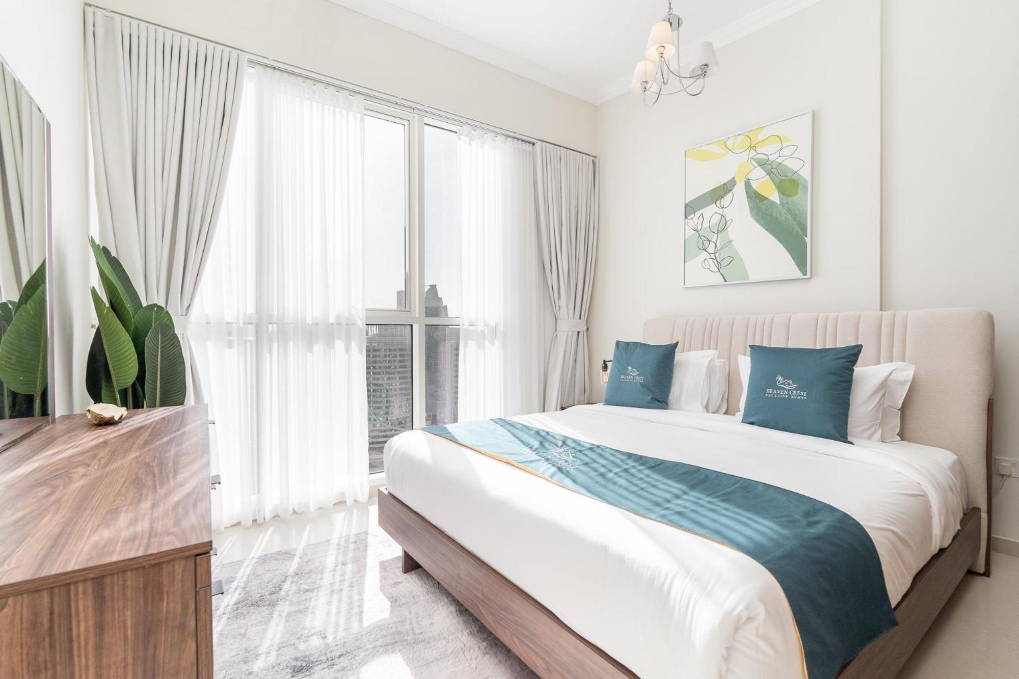 Heaven Crest Downtown - 3 Bedroom 2 Minute Walk To Mall And Burj Khalifa Apartment Dubai