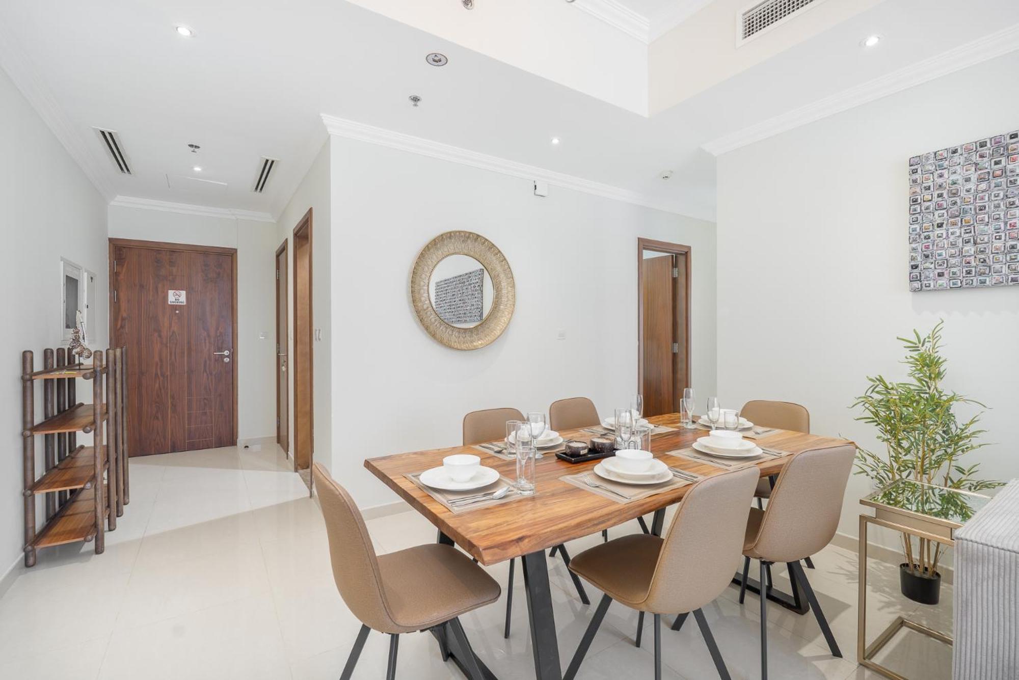 Heaven Crest Downtown - 3 Bedroom 2 Minute Walk To Mall And Burj Khalifa *