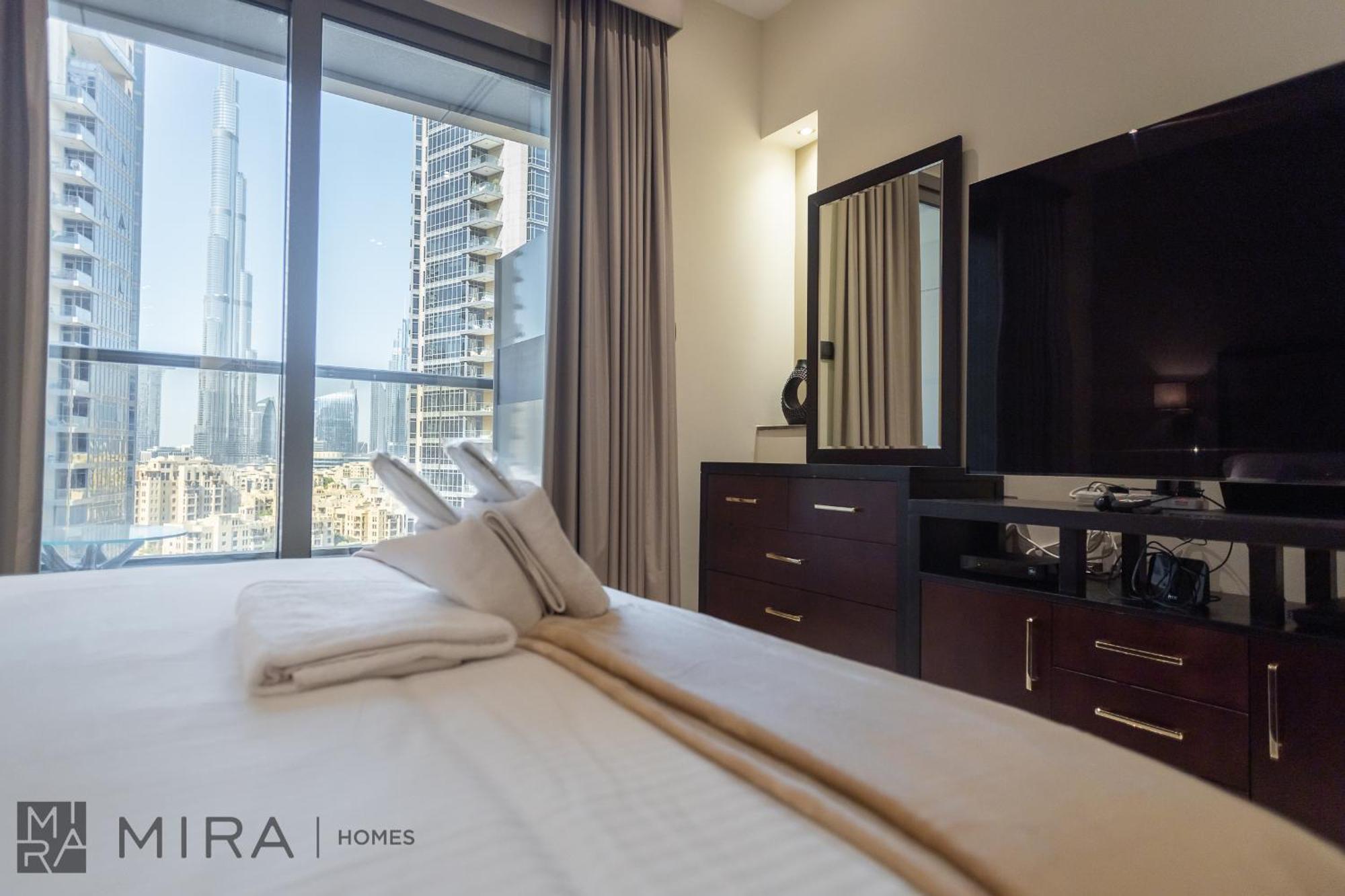 Mira Homes - Cosy With Burj Khalifa View In Downtown * Dubai