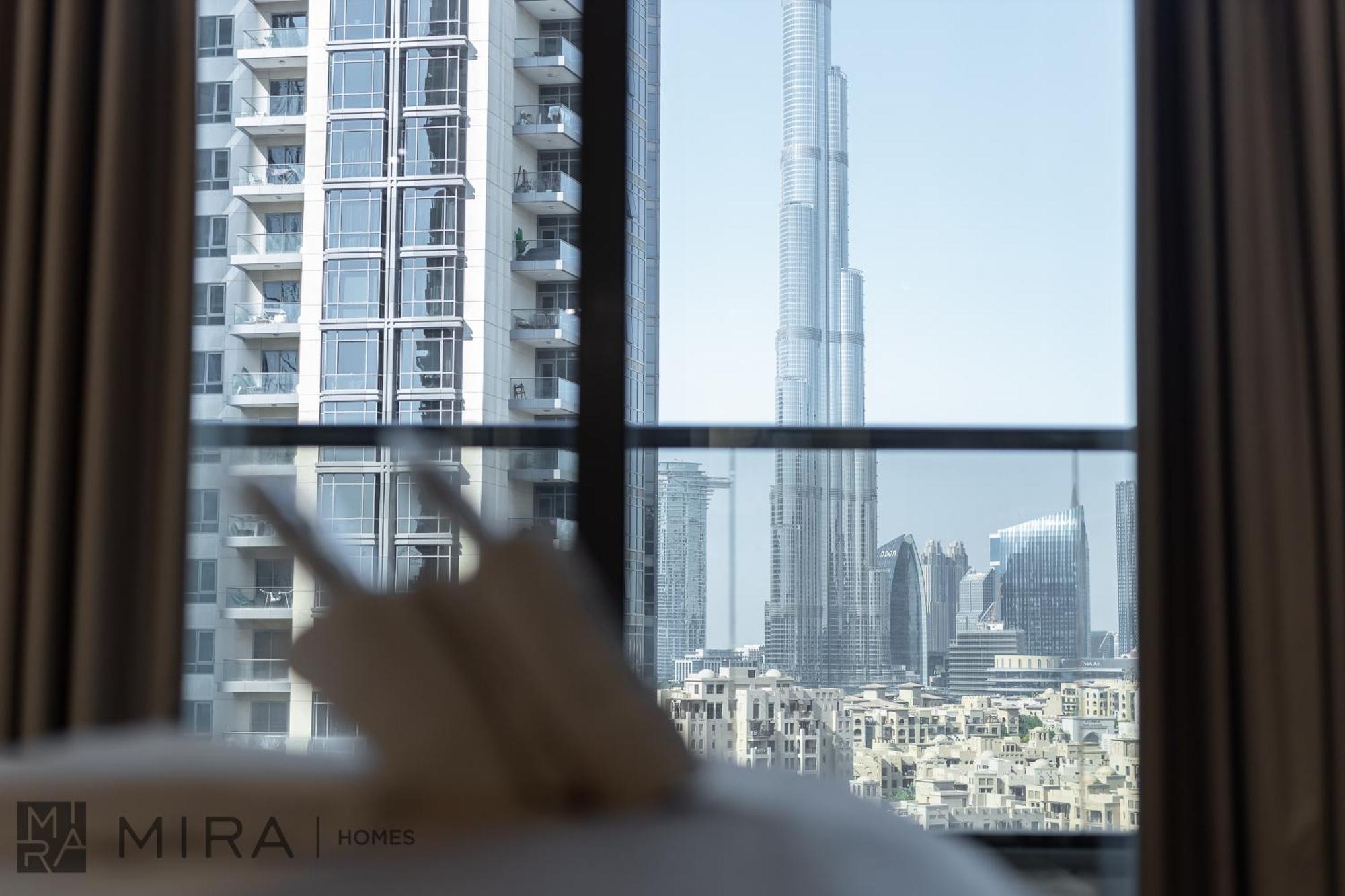 Mira Homes - Cosy With Burj Khalifa View In Downtown Apartment *