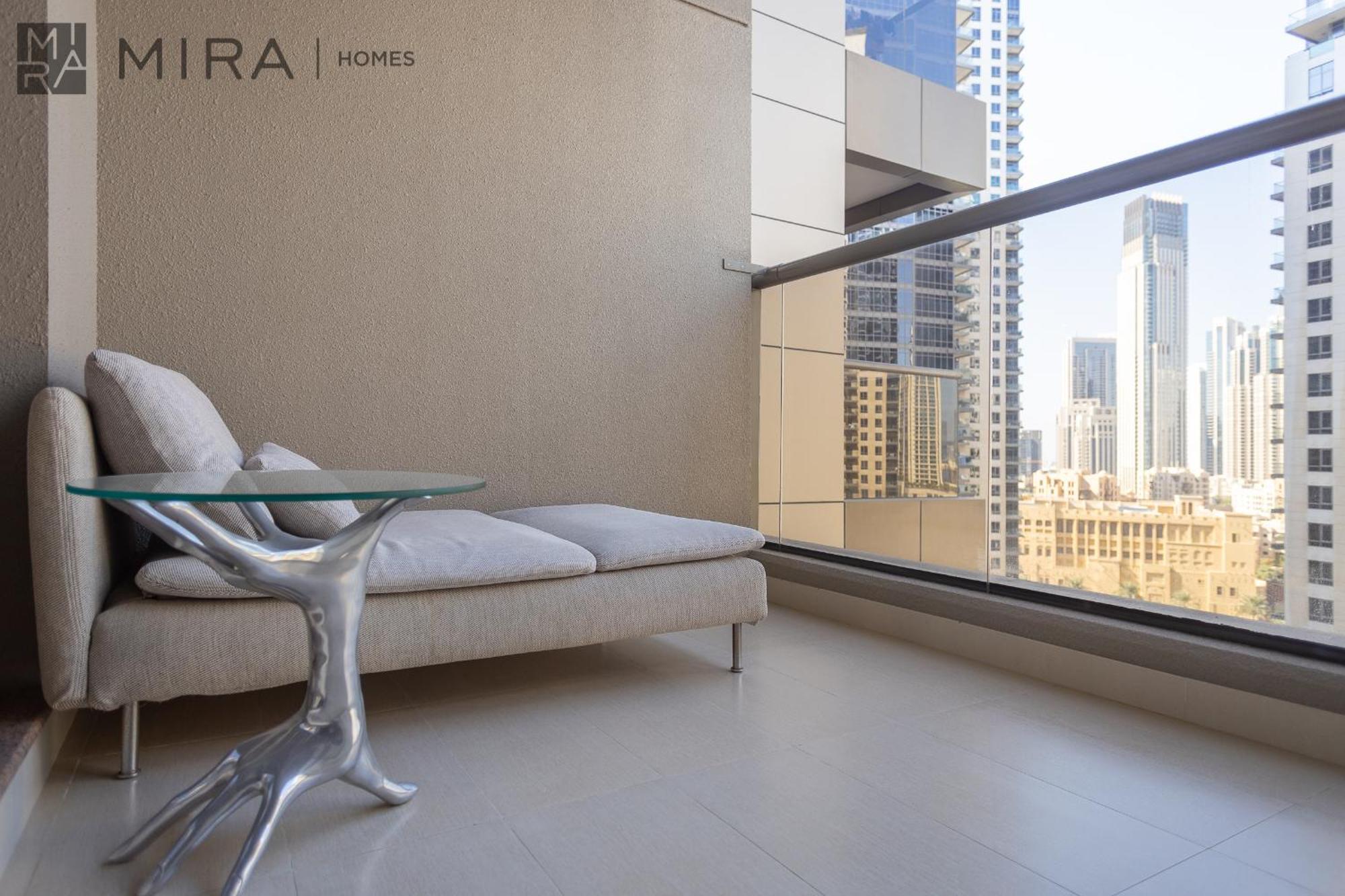 Mira Homes - Cosy With Burj Khalifa View In Downtown
