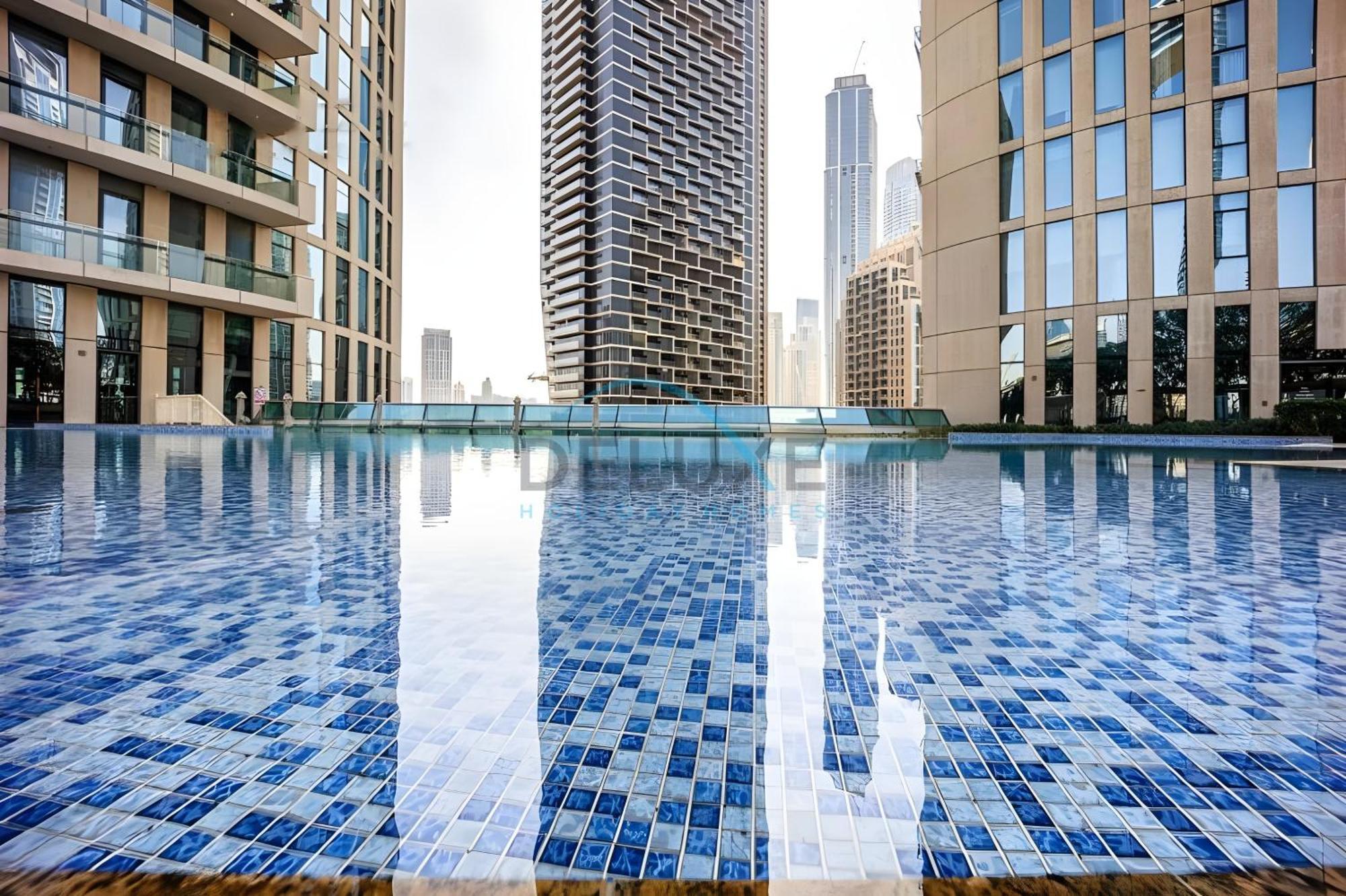 Views 2br Close To Burj Khalifa & Mall, Burj Vista Tower 2, Downtown By Deluxe Homes Apartment *
