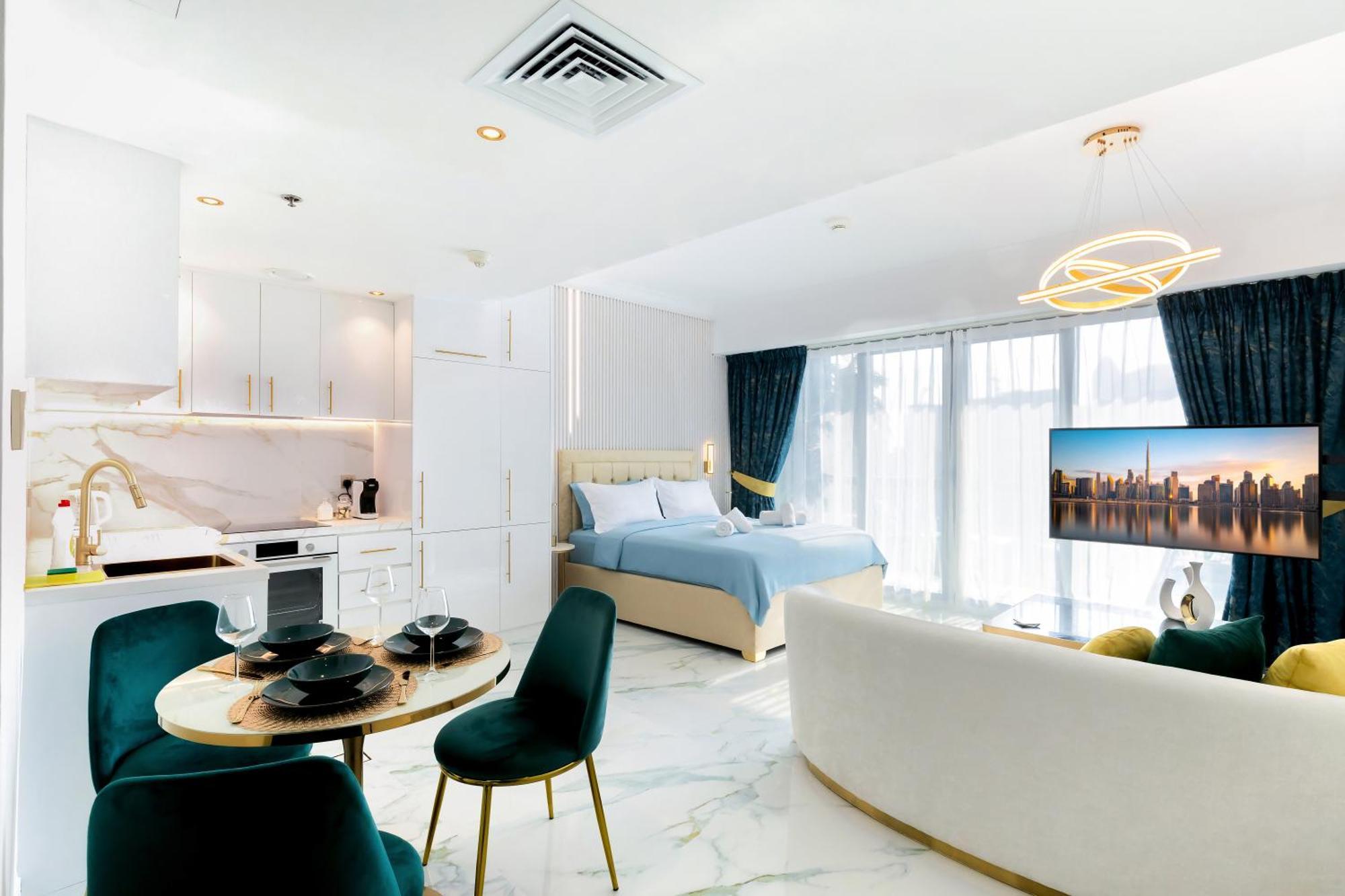 Apartment Stylish Downtown Near Burj Khalifa - 22ab08 *