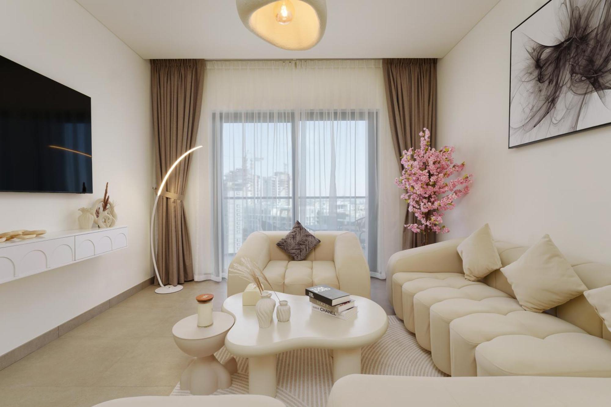 Daniels 1br At Waves Grande In Sobha Hartland * Dubai