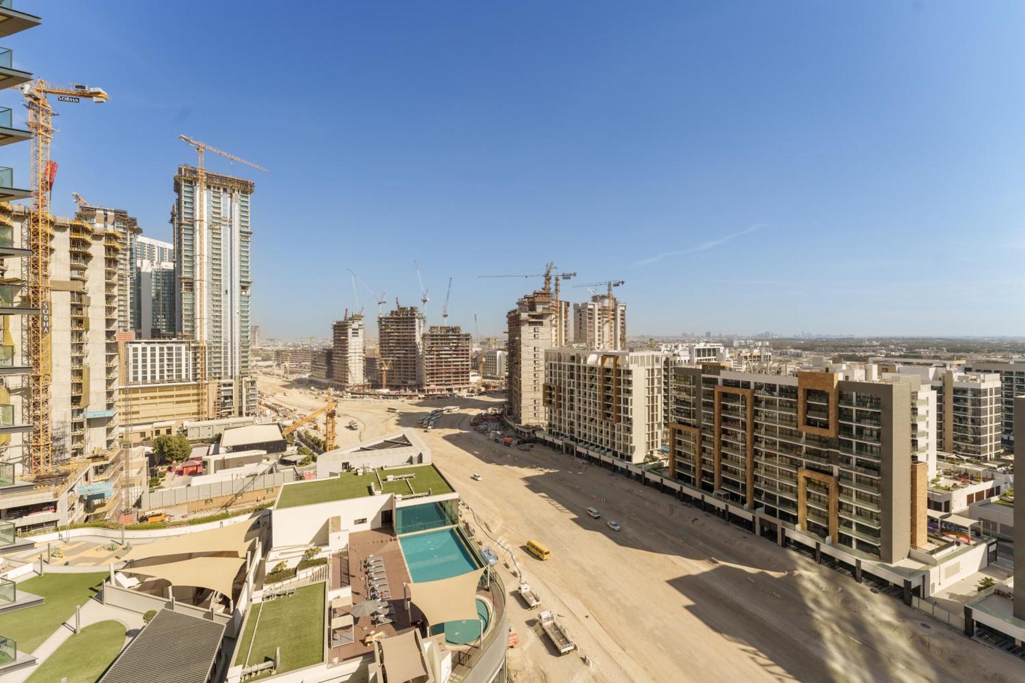 Daniels 1br At Waves Grande In Sobha Hartland * Dubai