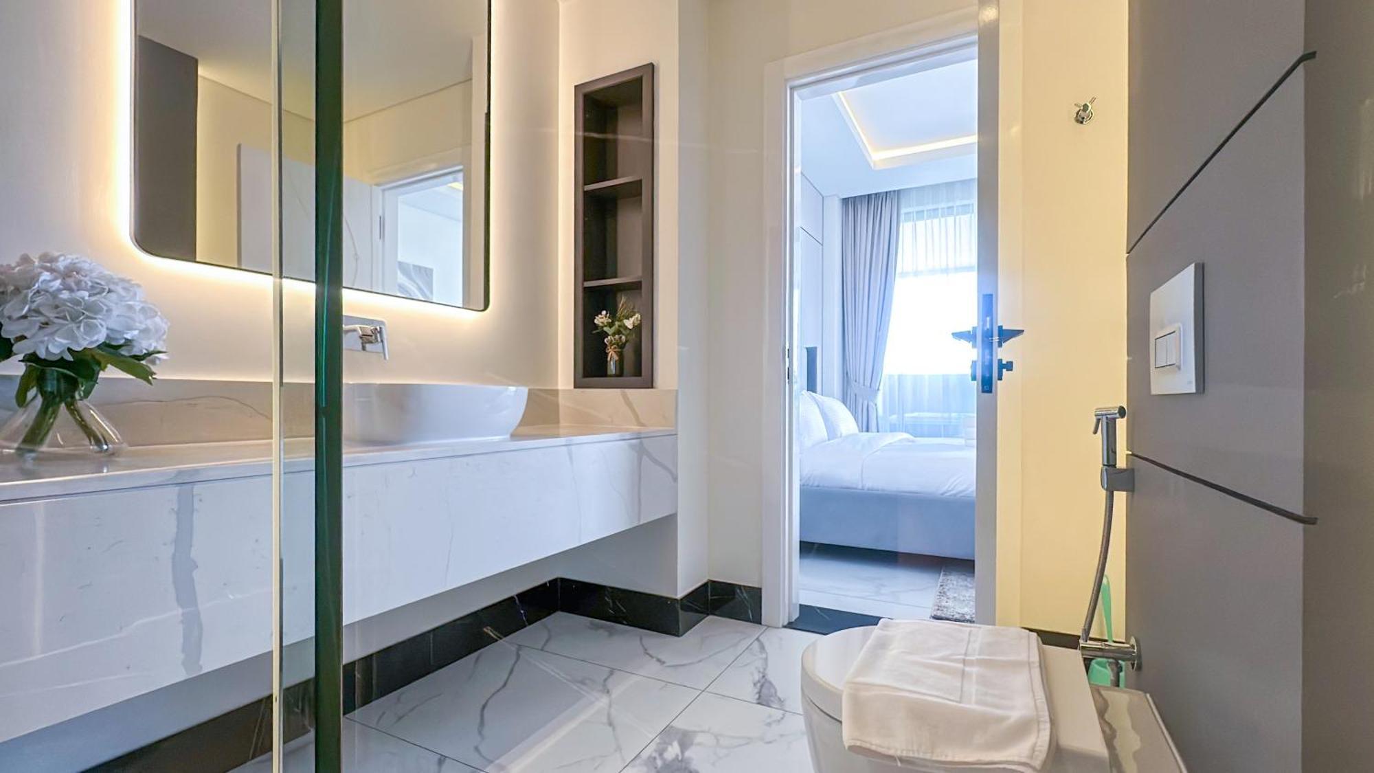 Relax In Luxury 1br With Jacuzzi & Skyline Views - 6ab03 Apartment *
