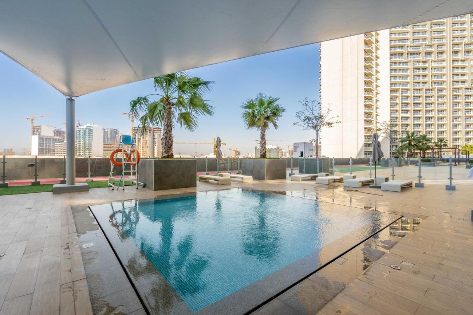 Modern 1br With Balcony, Pool & Stunning Views Apartment