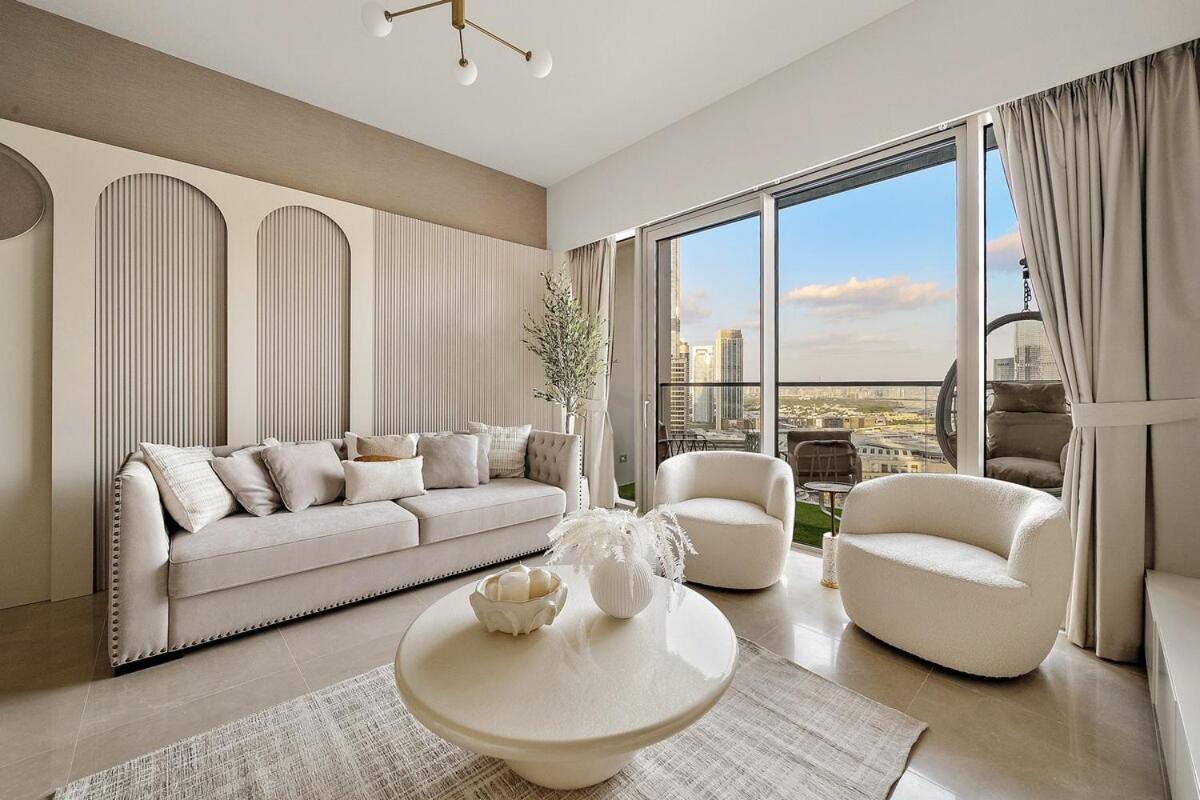 Apartment First Class 2br Burj Khalifa & Fountain View