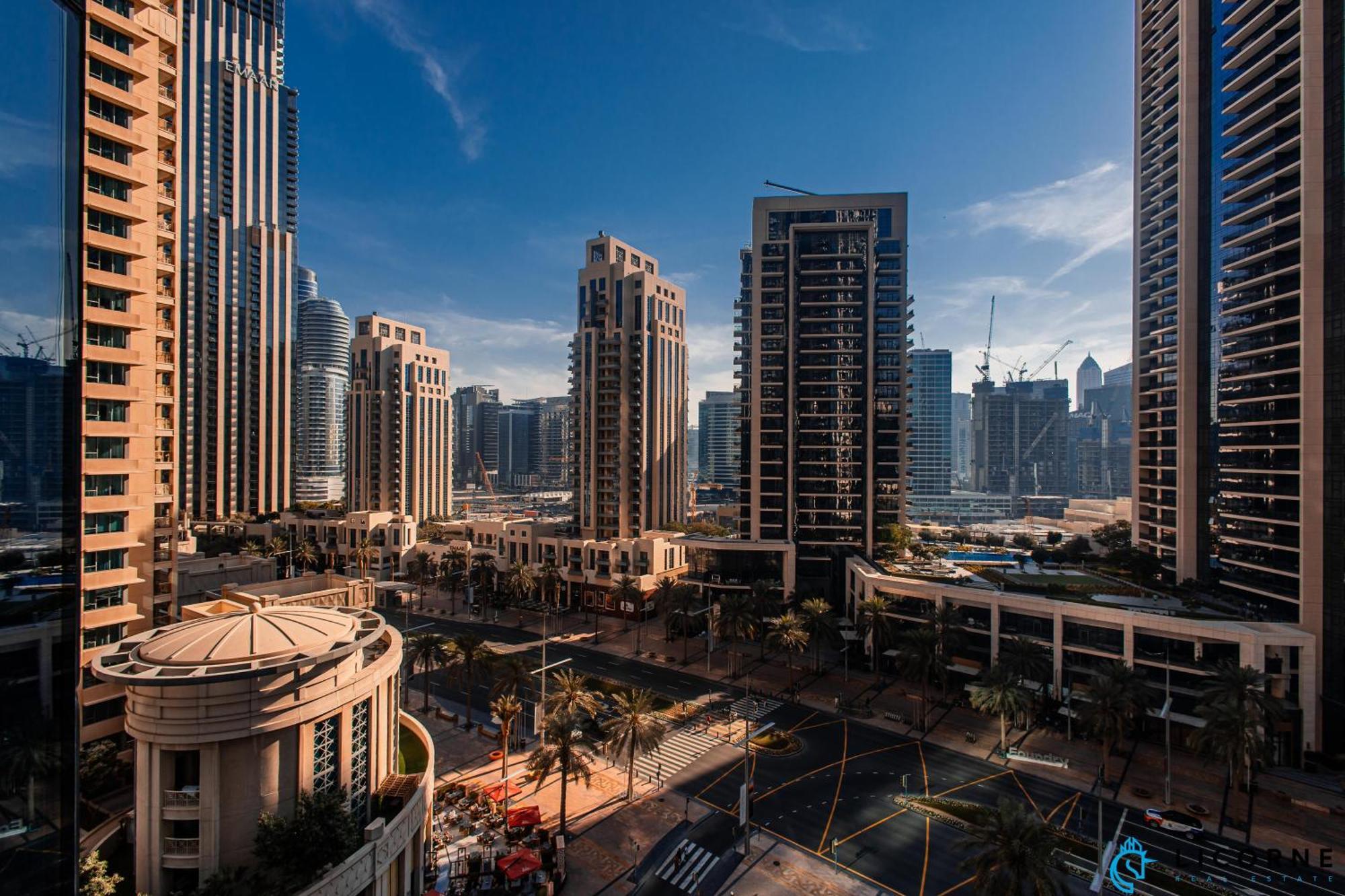 Downtown Haven 2br Near Mall & Burj Khalifa In Act One Act Two Apartment *