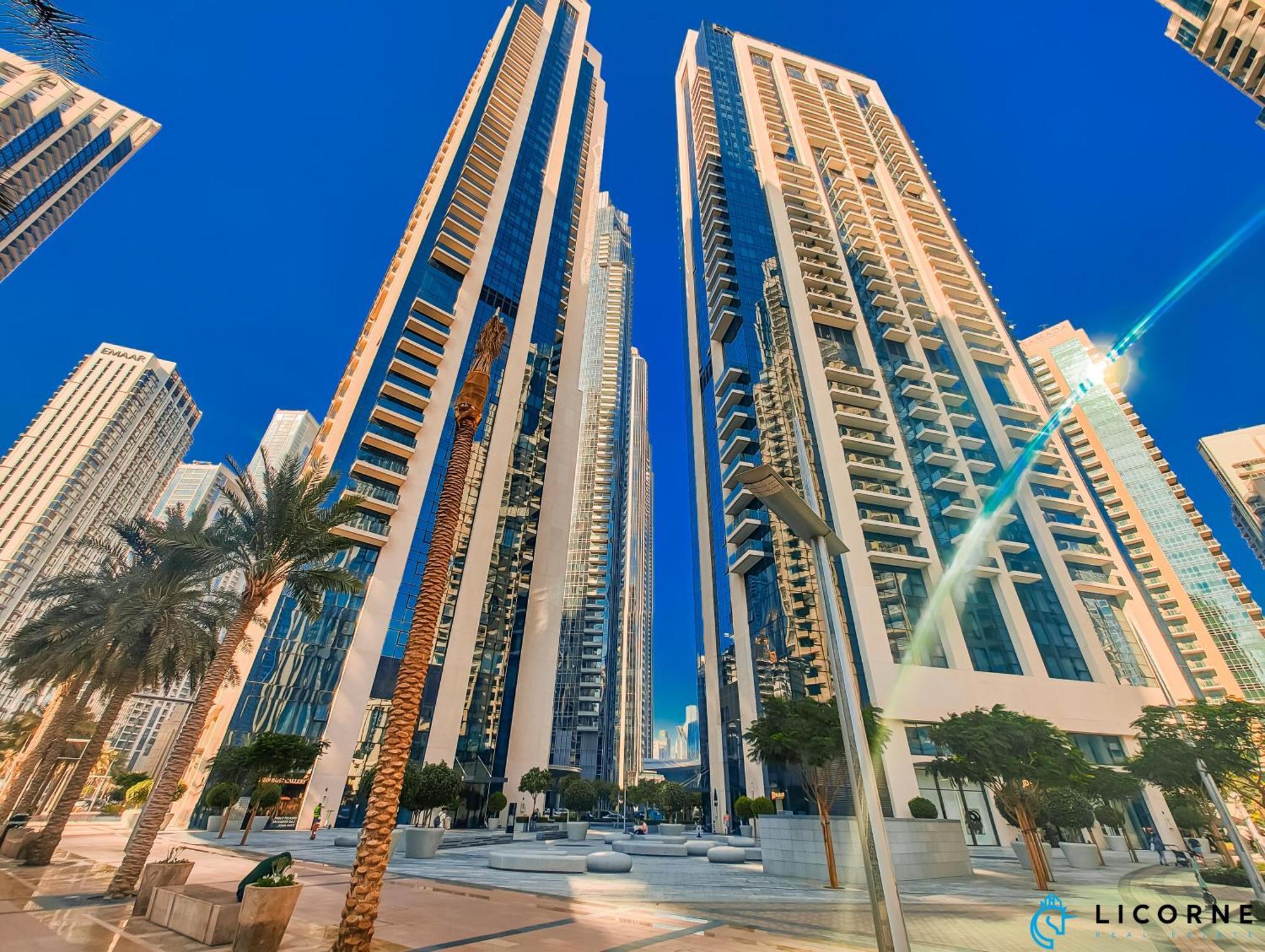 Downtown Haven 2br Near Mall & Burj Khalifa In Act One Act Two Apartment *