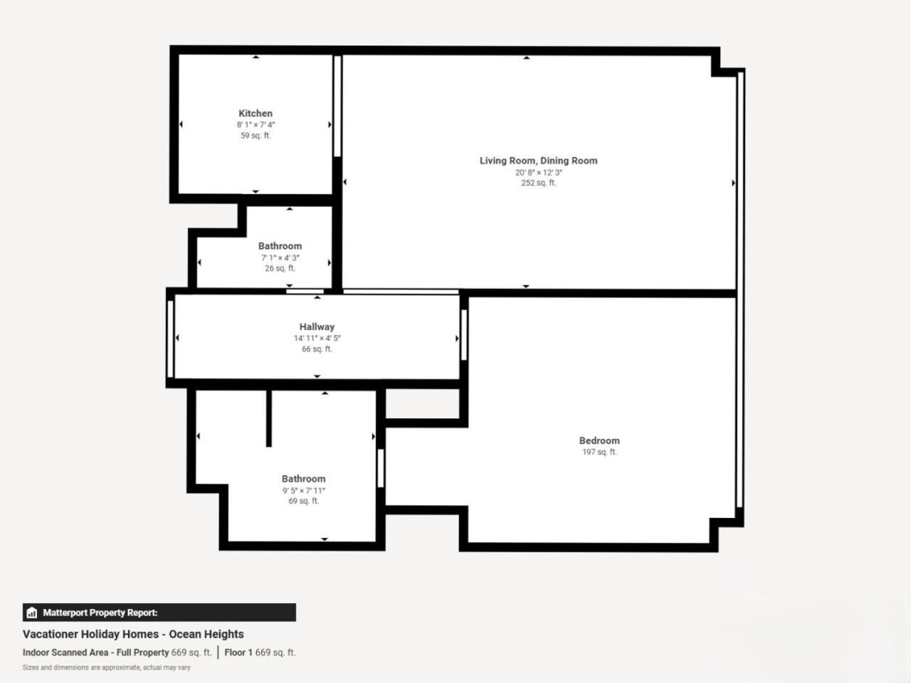 Ocean Heights - One Bed With View Of Marina Apartment *