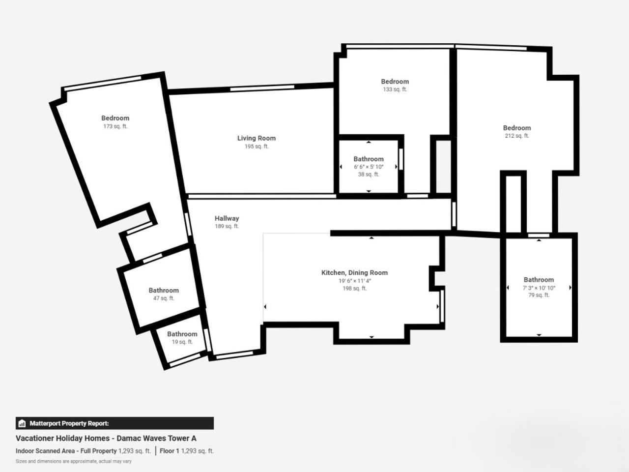 Damac Waves - Stunning Three Bedroom In Marina