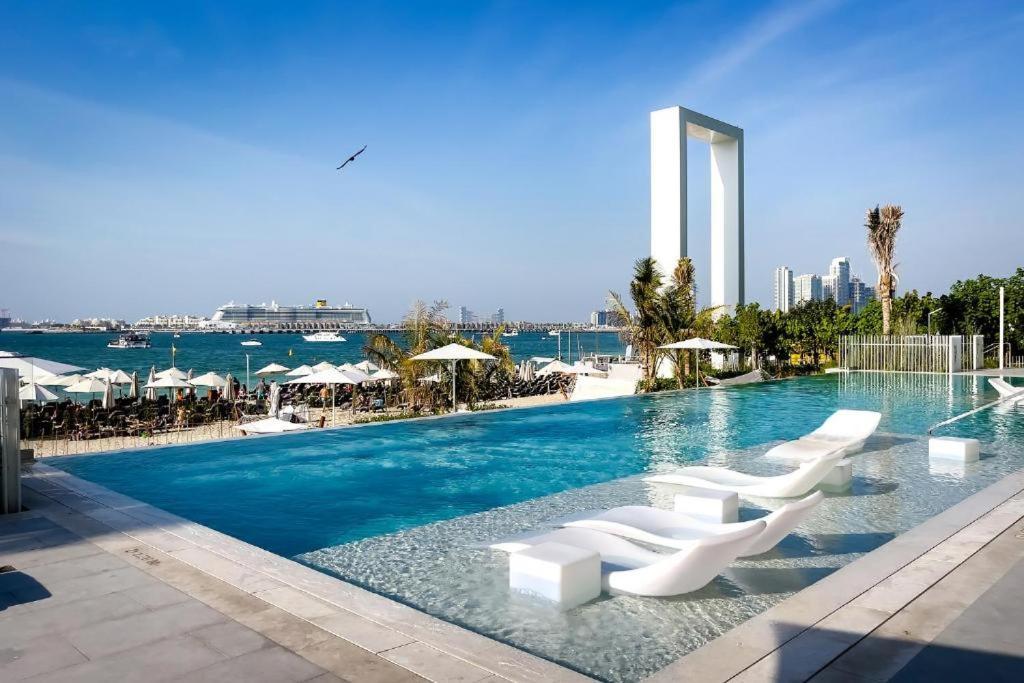 Excellent 2 Bedrooms With Sea View! Private Beach, La Vie In Jbr!