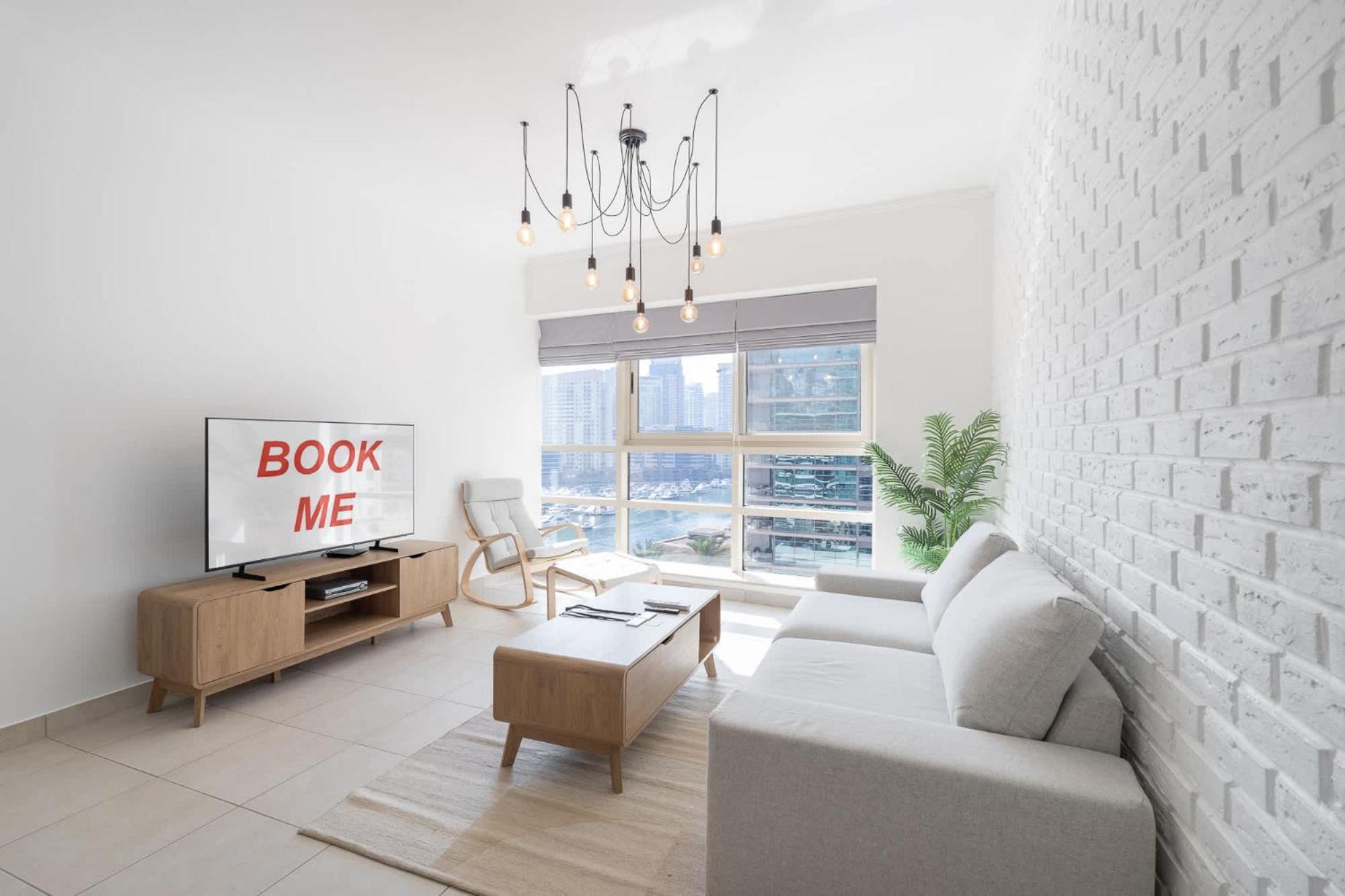 Elegant 1-bedroom For 4 In Marina Apartment *