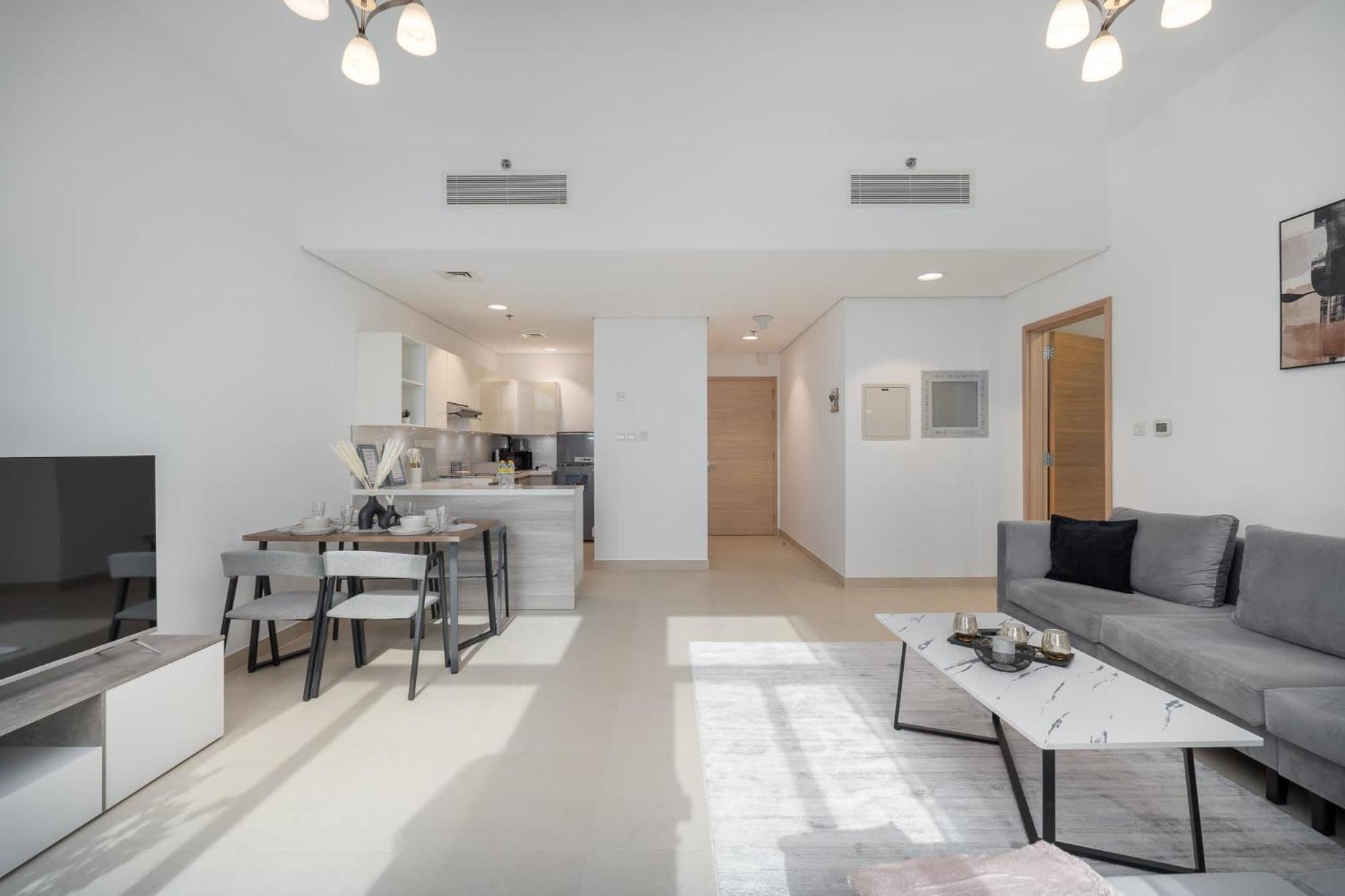 Apartment Splendid 1-bedroom In Iris Amber Al Jaddaf Dubai