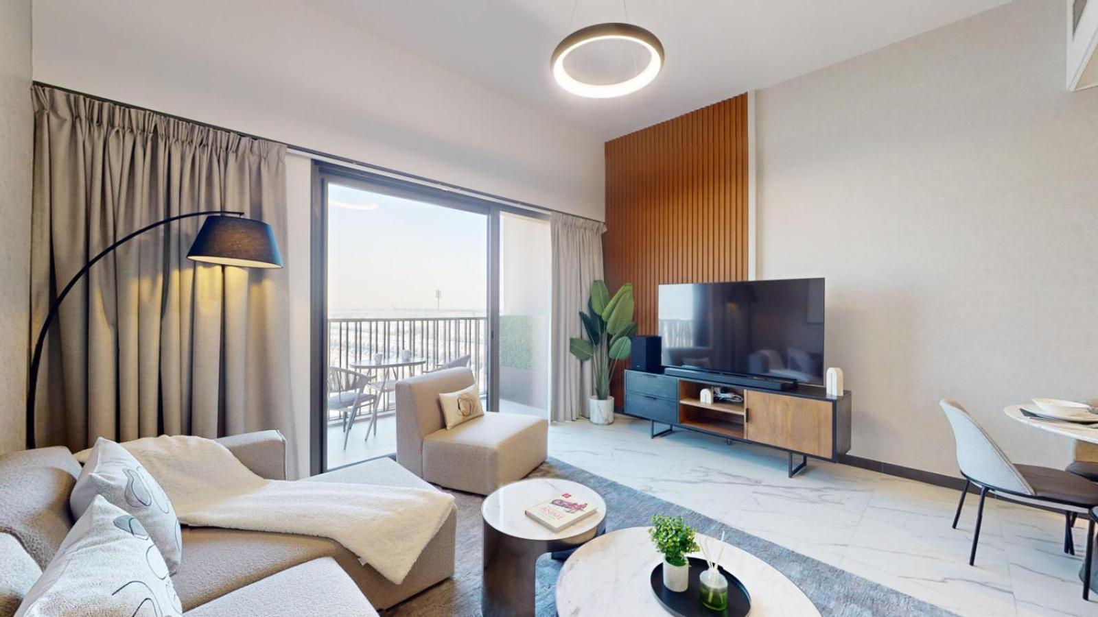 Mag Eye 890 - Airy One Bedroom In Meydan Apartment