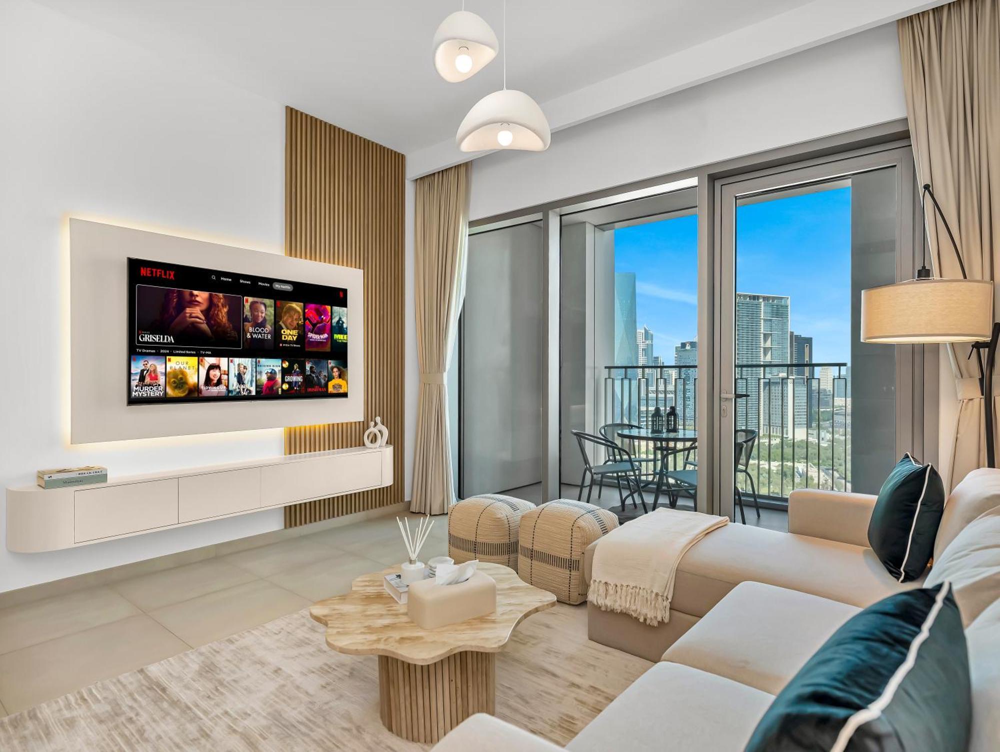 Apartment Blissful At Downtown Views Ii- 5min Walk To Mall, Burj Khalifa With Infinity Pool *