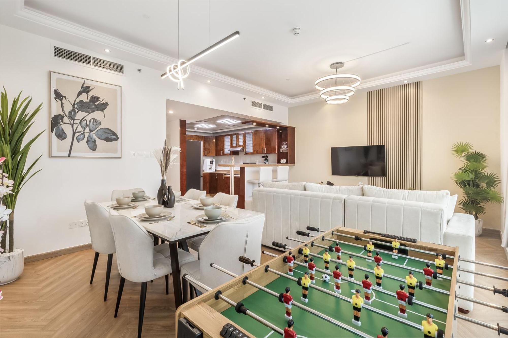 Apartment Spacious 3 Bedroom Newly Furnished - Marina