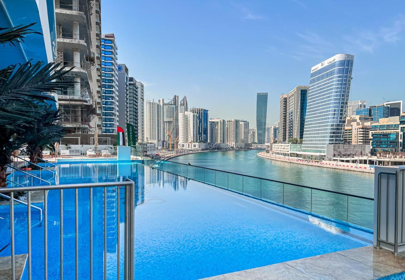 Private Jacuzzi - 1br In Terraces Marasi Drive, Business Bay - Allsopp & Allsopp *