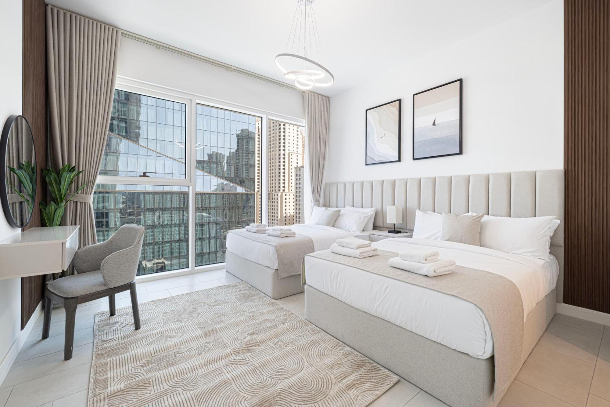Apartment Excellent 2 Bedrooms With Sea View! Private Beach, La Vie In Jbr! *