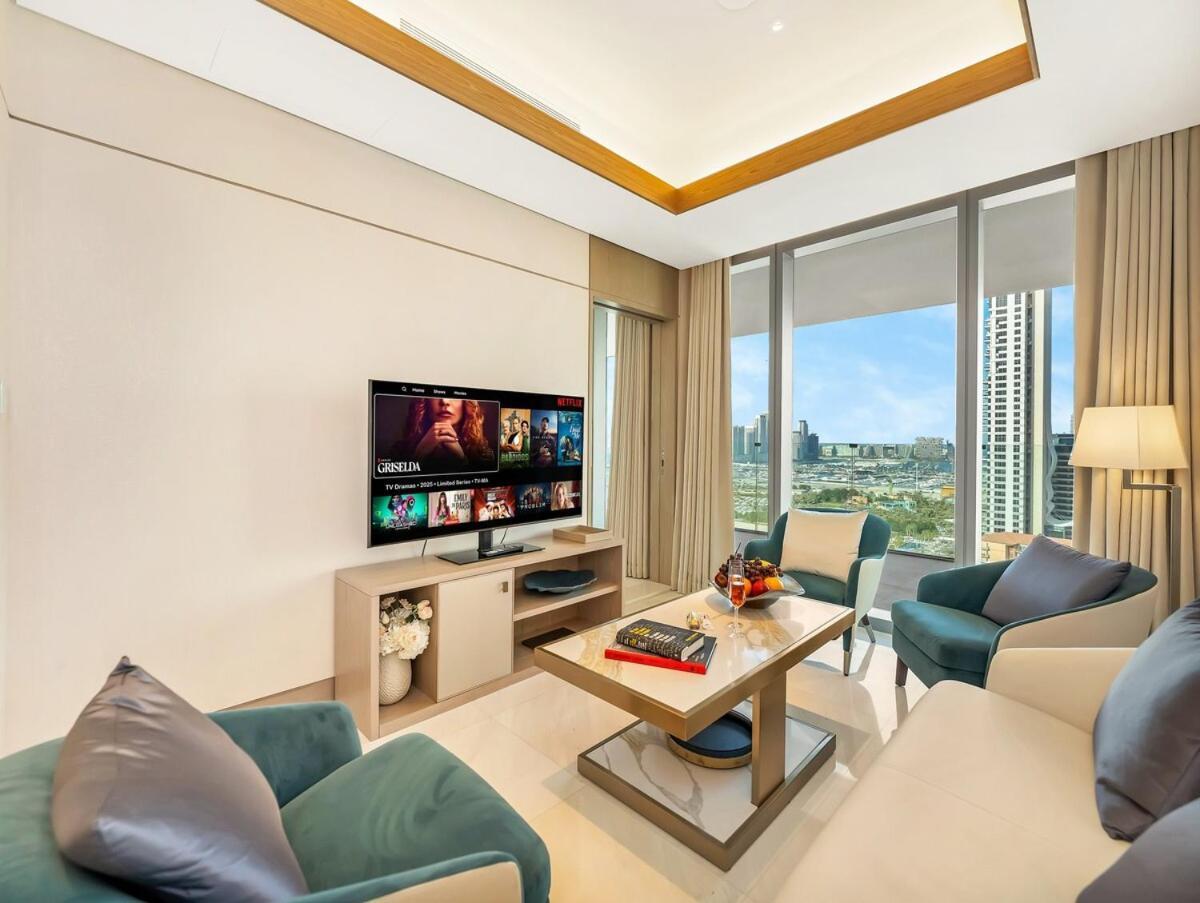 1br Five Luxe - Pool & View - Private Hot Tub - Ventura Apartment Dubai