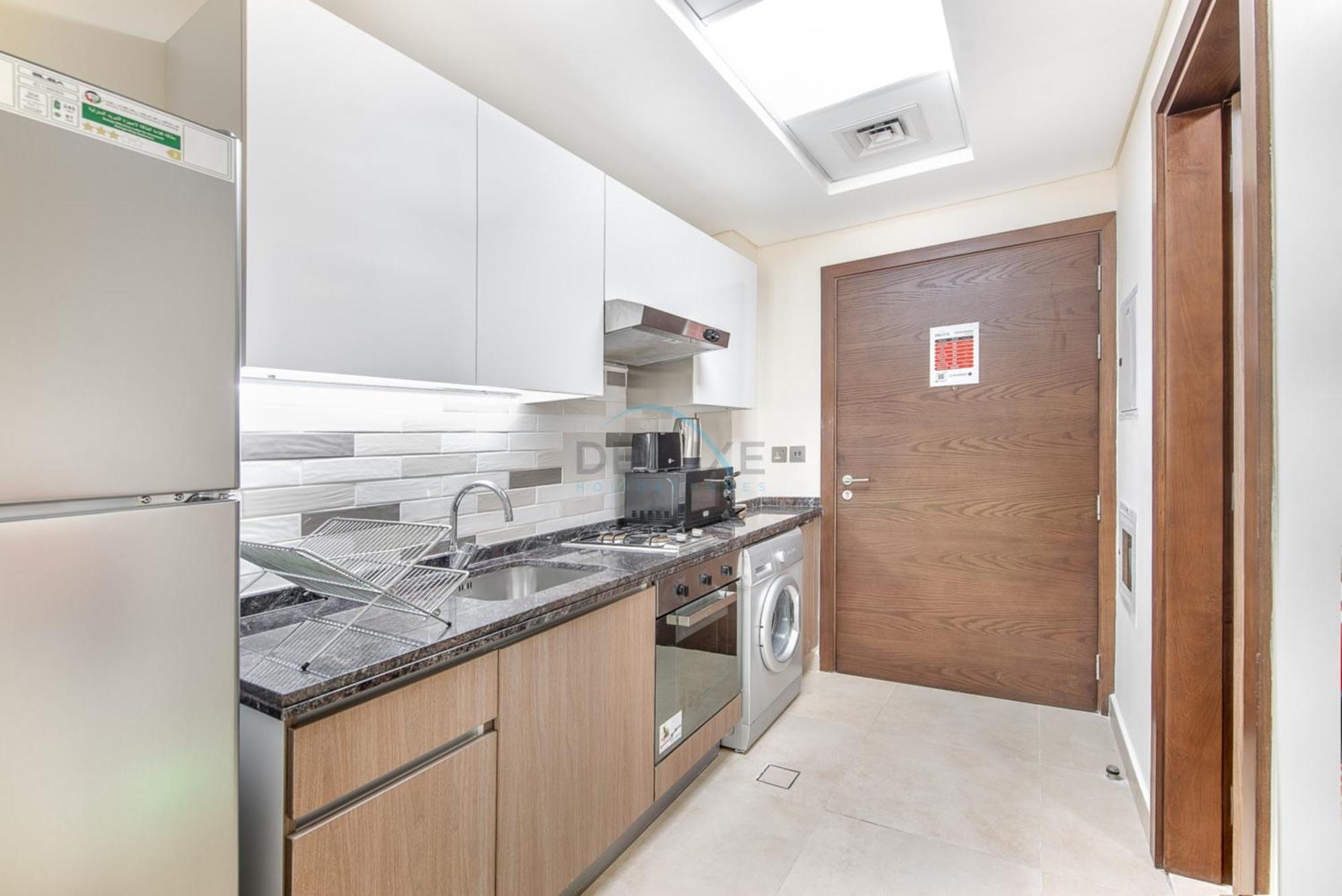 Apartment Private Balcony With Peaceful Community View Studio, Azizi Samia, Jebel Ali By Deluxe Homes *