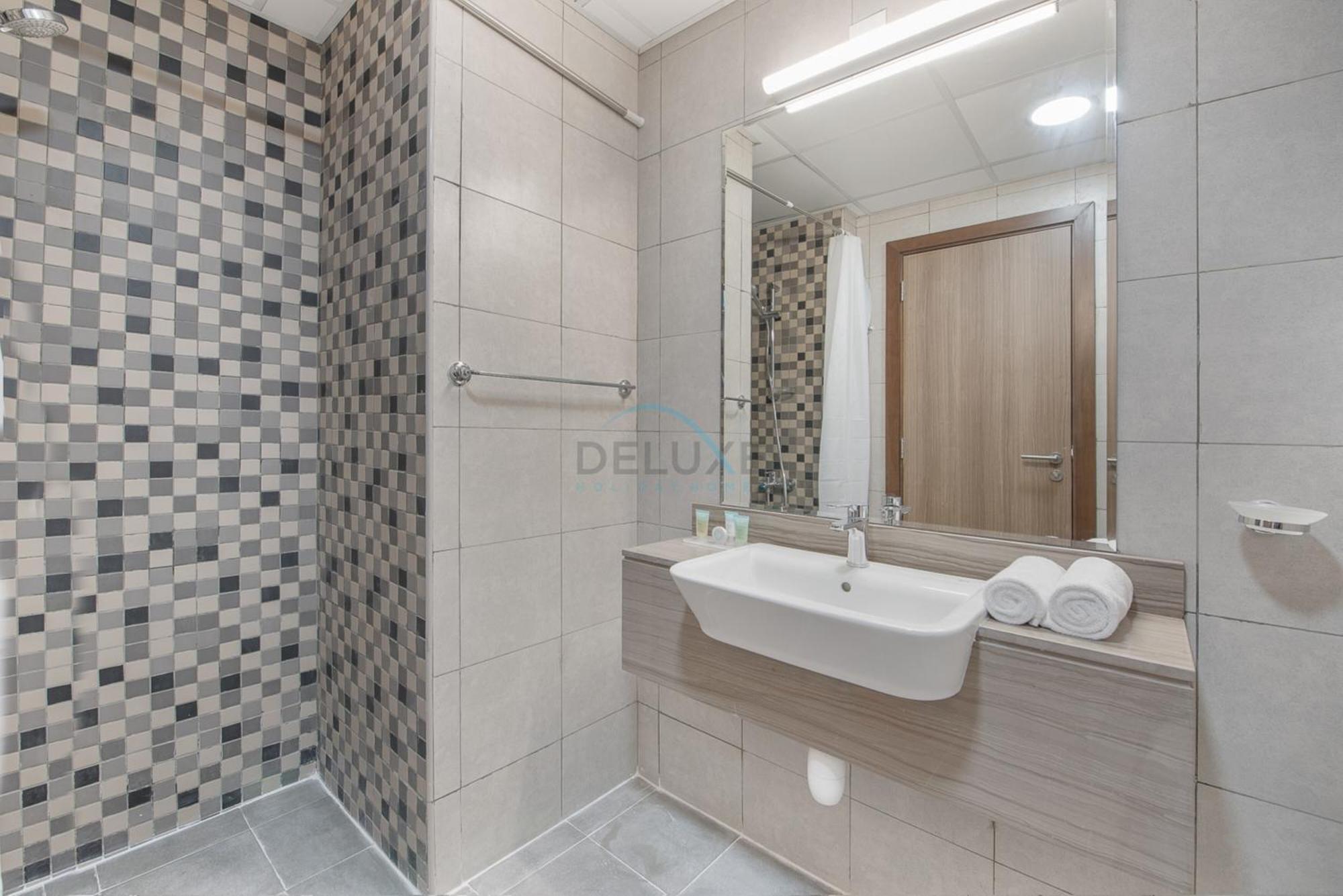 Private Balcony With Peaceful Community View Studio, Azizi Samia, Jebel Ali By Deluxe Homes Apartment *