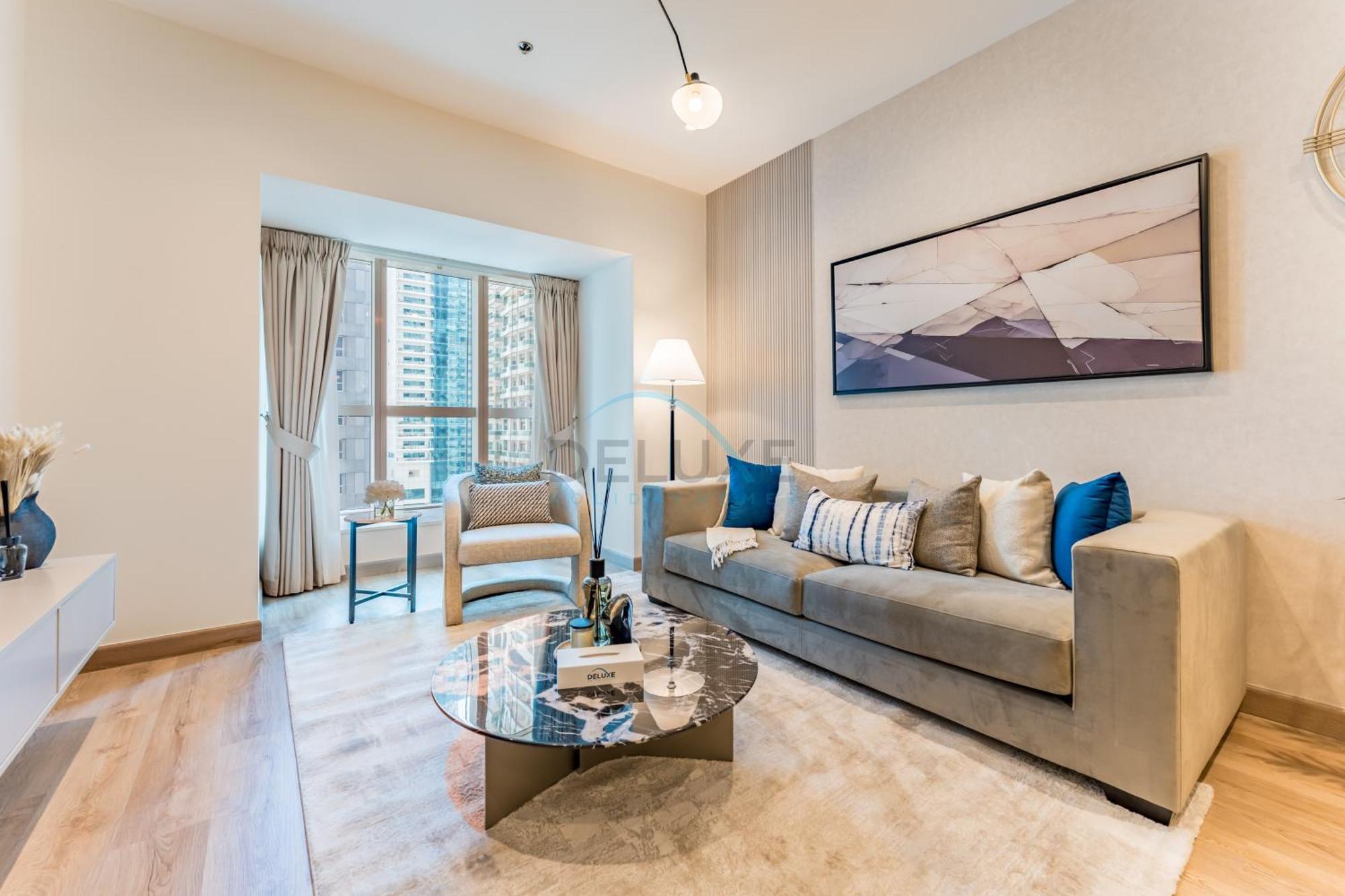 Renovated Unit With Skyscraper Views, Close To Jbr Beach, Elite Residence, Marina By Deluxe Homes *