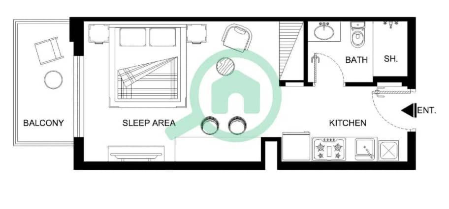 Heart Captivating In Laya Heights Apartment Dubai