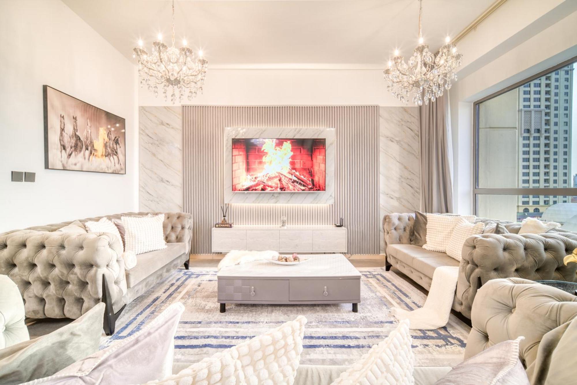 The Jbr Grand Luxury Sea View 4 Bedroom Apartment *