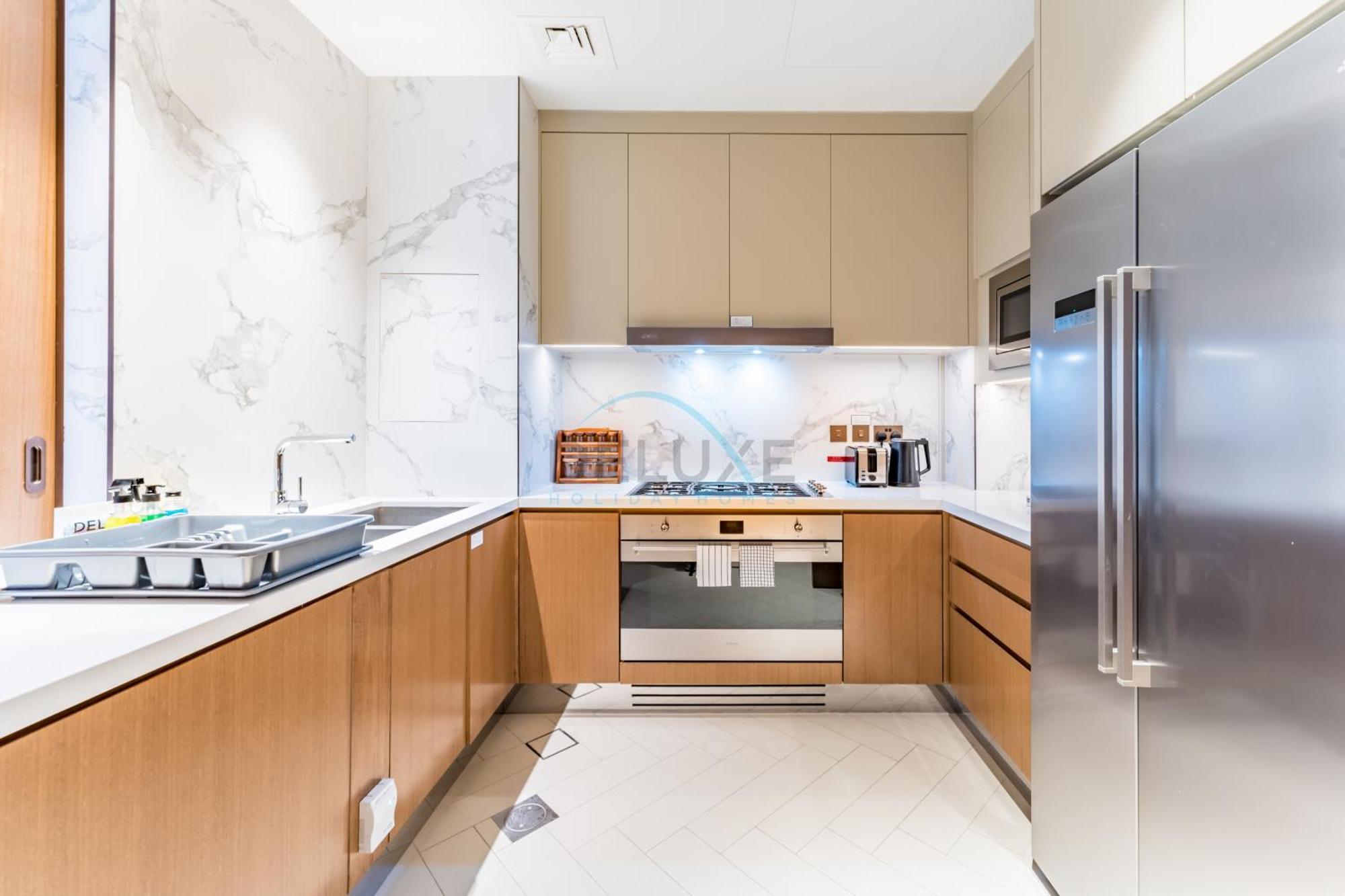 Overlooking Burj Khalifa And Fountain Views From Living To Bedrooms, The Address Residences Opera Tower 2, Downtown By Deluxe Homes Apartment Dubai