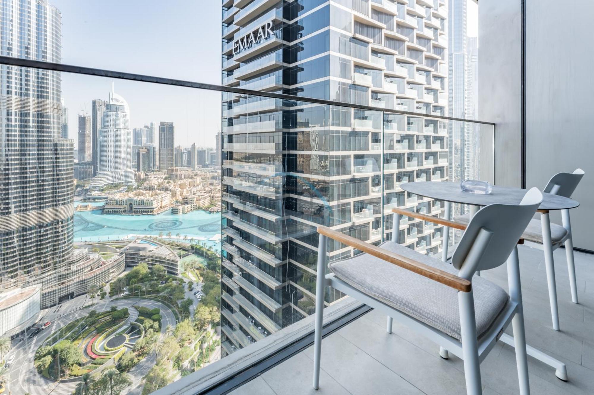 Overlooking Burj Khalifa And Fountain Views From Living To Bedrooms, The Address Residences Opera Tower 2, Downtown By Deluxe Homes