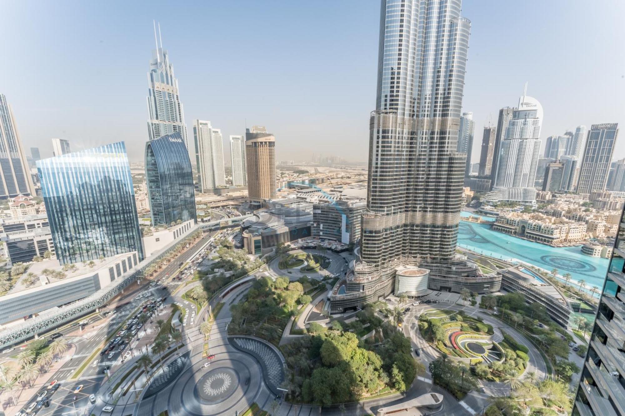 Overlooking Burj Khalifa And Fountain Views From Living To Bedrooms, The Address Residences Opera Tower 2, Downtown By Deluxe Homes