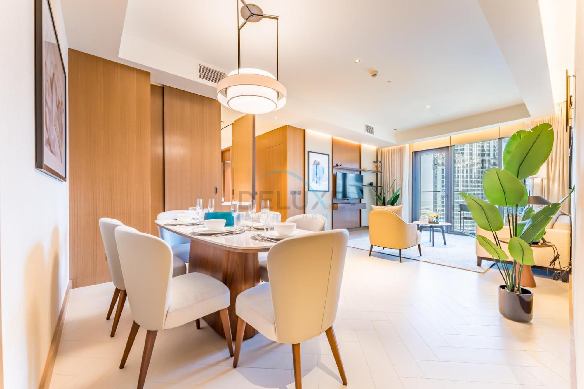 Overlooking Burj Khalifa And Fountain Views From Living To Bedrooms, The Address Residences Opera Tower 2, Downtown By Deluxe Homes *