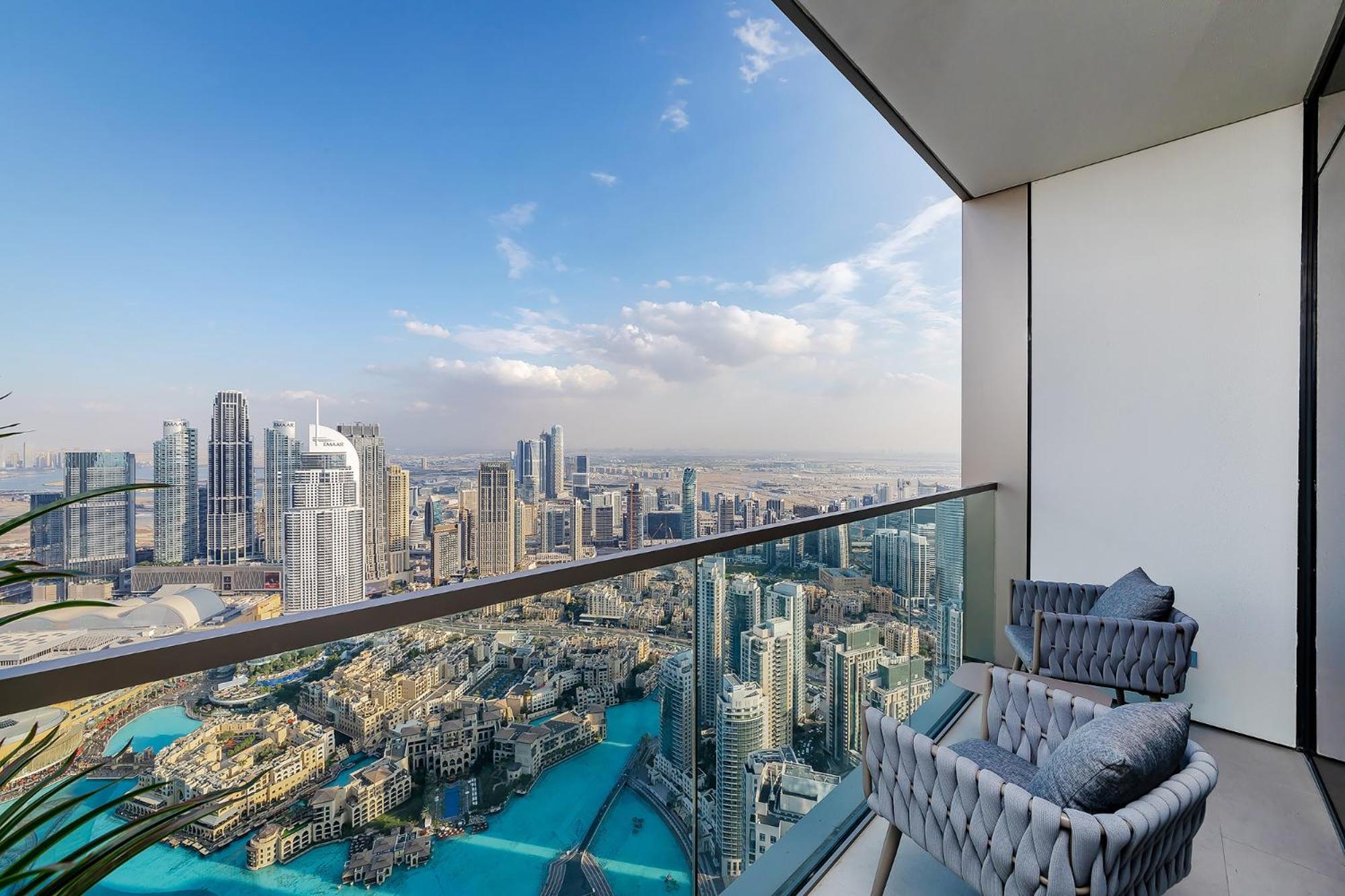 65th Floor Burj & Fountain Views Penthouse - Sleeps 9 - Grande Signature Residences * Dubai