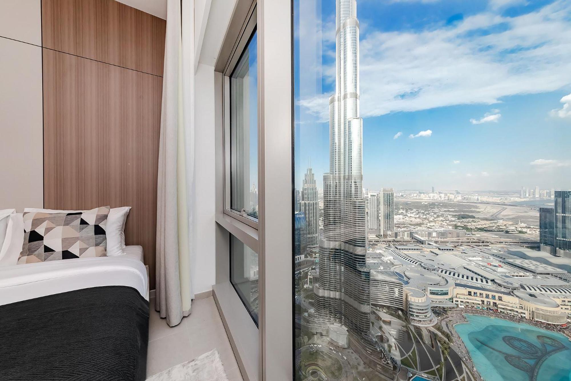 65th Floor Burj & Fountain Views Penthouse - Sleeps 9 - Grande Signature Residences *
