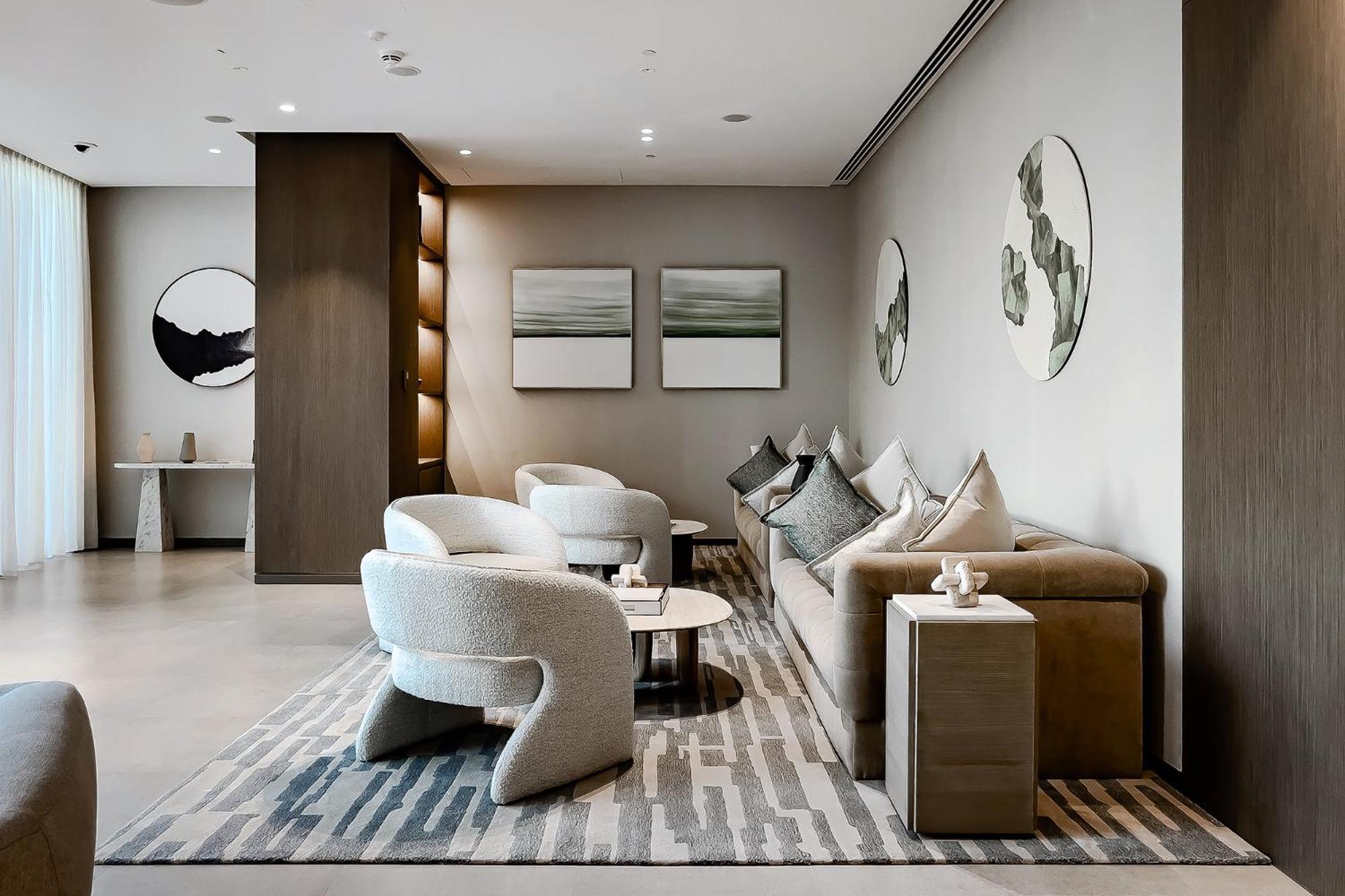 65th Floor Burj & Fountain Views Penthouse - Sleeps 9 - Grande Signature Residences